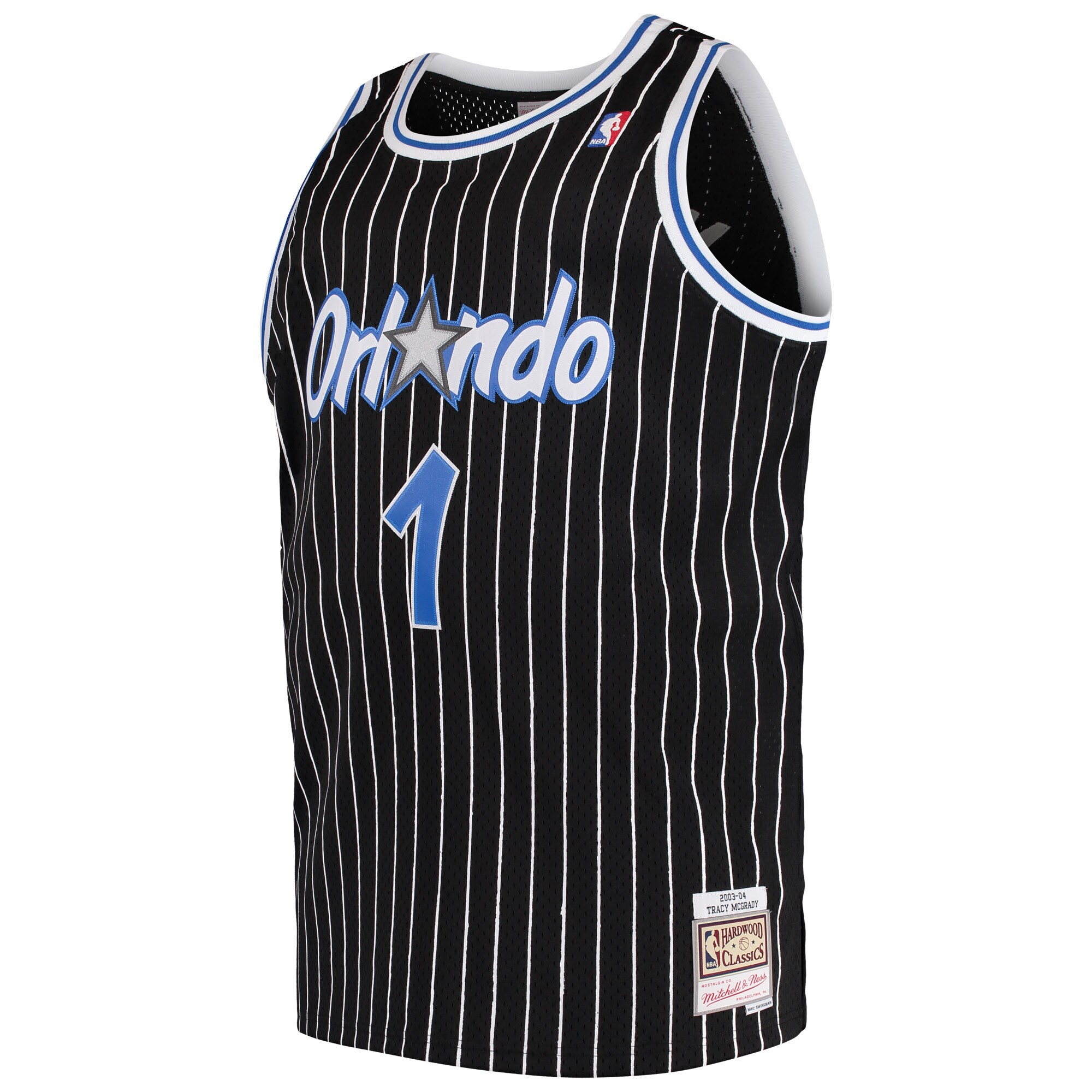 Tracy McGrady Orlando Magic Mitchell & Ness 2003\/04 Big & Tall Hardwood Classics Swingman Jersey - Black cheap jerseys for sale - CheapJerseys.Shop