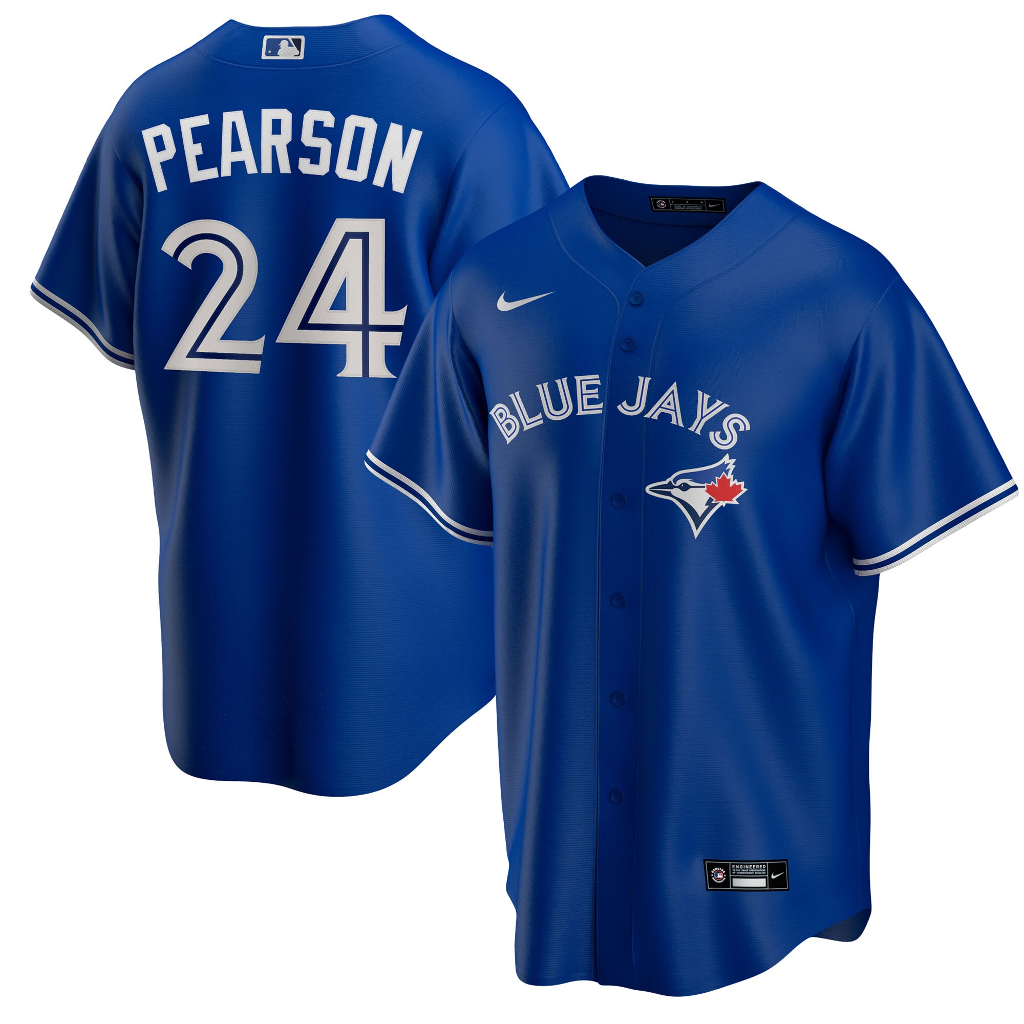 Nate Pearson Toronto Blue Jays Replica Player Name Jersey - Royal cheap jerseys for sale - CheapJerseys.Shop