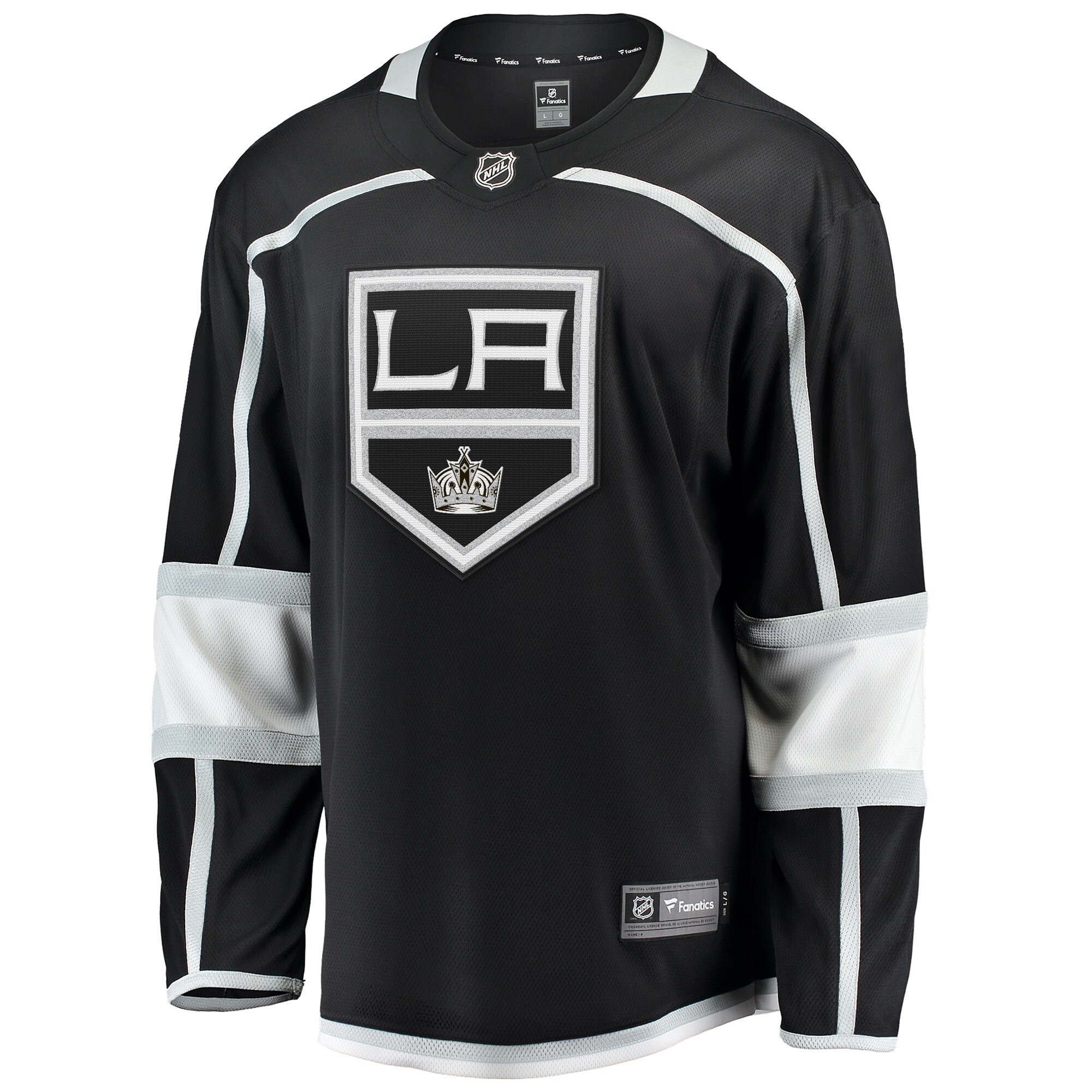 Los Angeles Kings Fanatics Home Breakaway Jersey - Black cheap jerseys for sale - CheapJerseys.Shop
