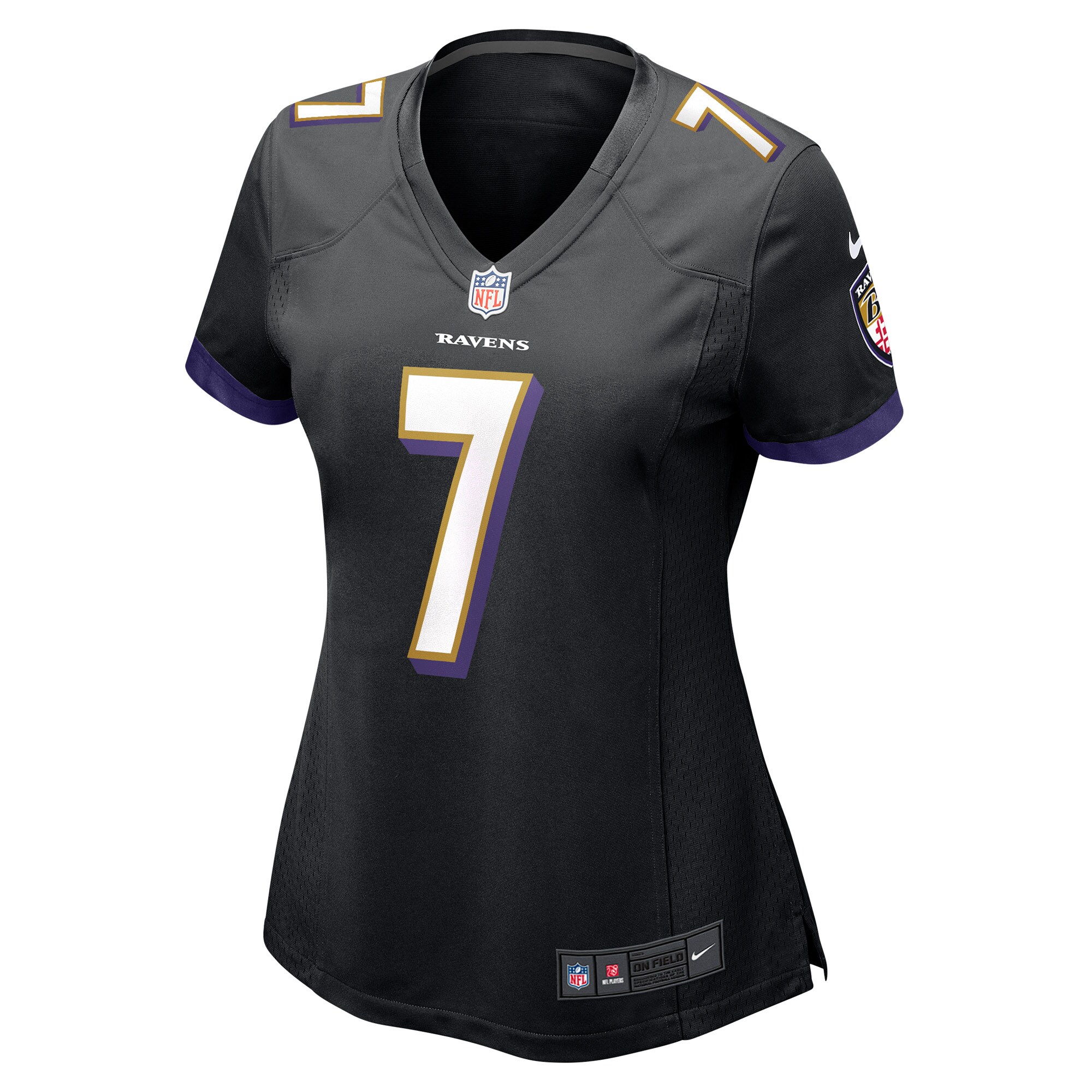 Rashod Bateman Baltimore Ravens Women's Game Player Jersey - Black cheap jerseys for sale - CheapJerseys.Shop