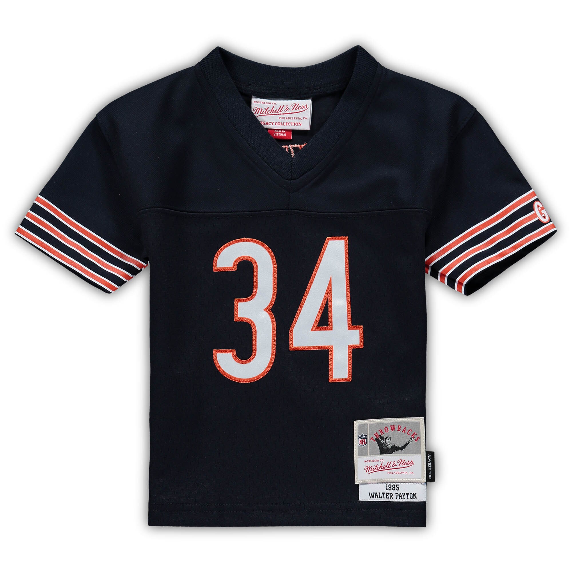 Walter Payton Chicago Bears Mitchell & Ness Infant 1985 Retired Legacy Jersey - Navy cheap jerseys for sale - CheapJerseys.Shop