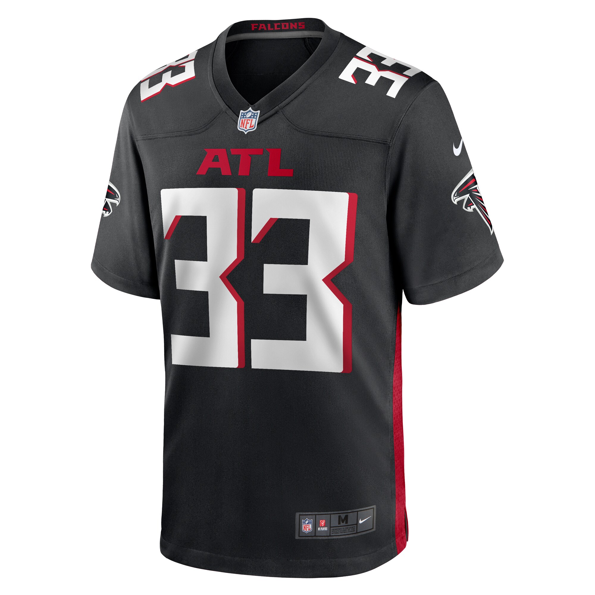 Tre Flowers Atlanta Falcons Team Game Jersey - Black cheap jerseys for sale - CheapJerseys.Shop