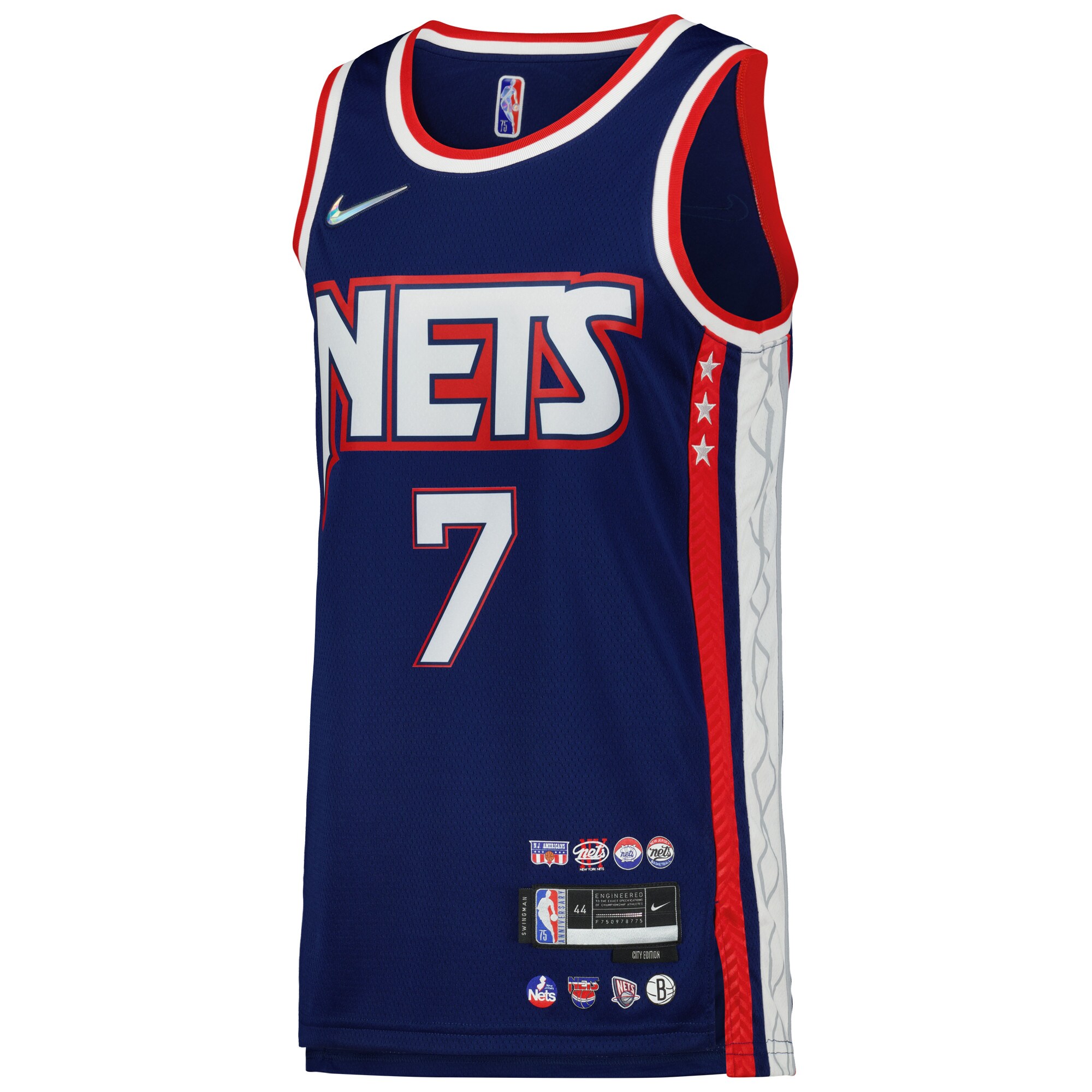 Kevin Durant Brooklyn Nets Swingman Player Jersey - City Edition - Blue cheap jerseys for sale - CheapJerseys.Shop