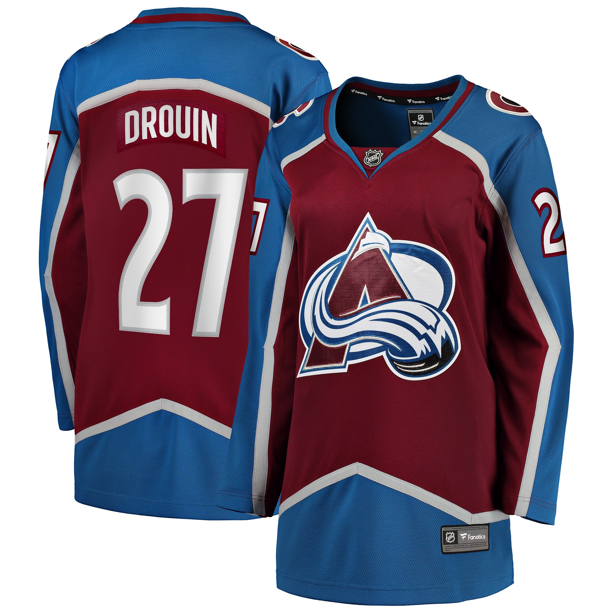 Jonathan Drouin Colorado Avalanche Fanatics Women's Home Breakaway Player Jersey - Maroon cheap jerseys for sale - CheapJerseys.Shop