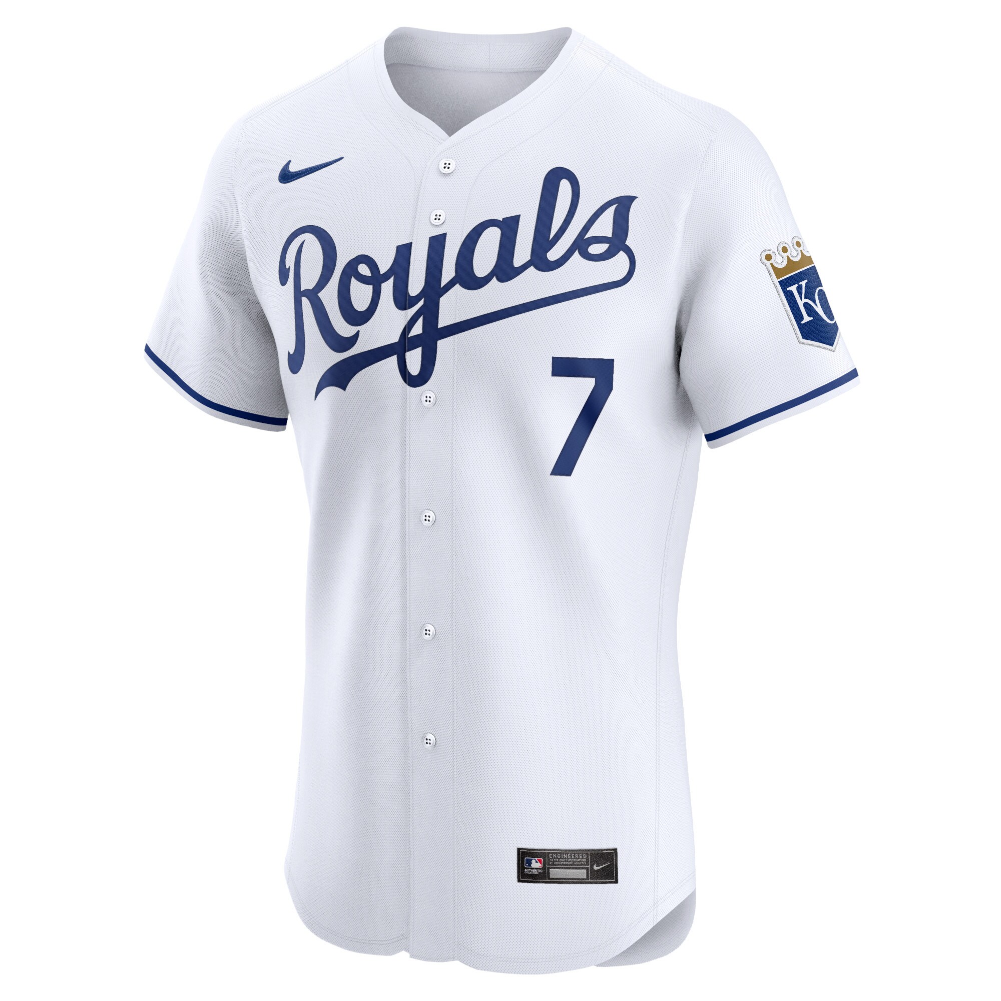 Bobby Witt Jr. Kansas City Royals Home Elite Player Jersey - White cheap jerseys for sale - CheapJerseys.Shop