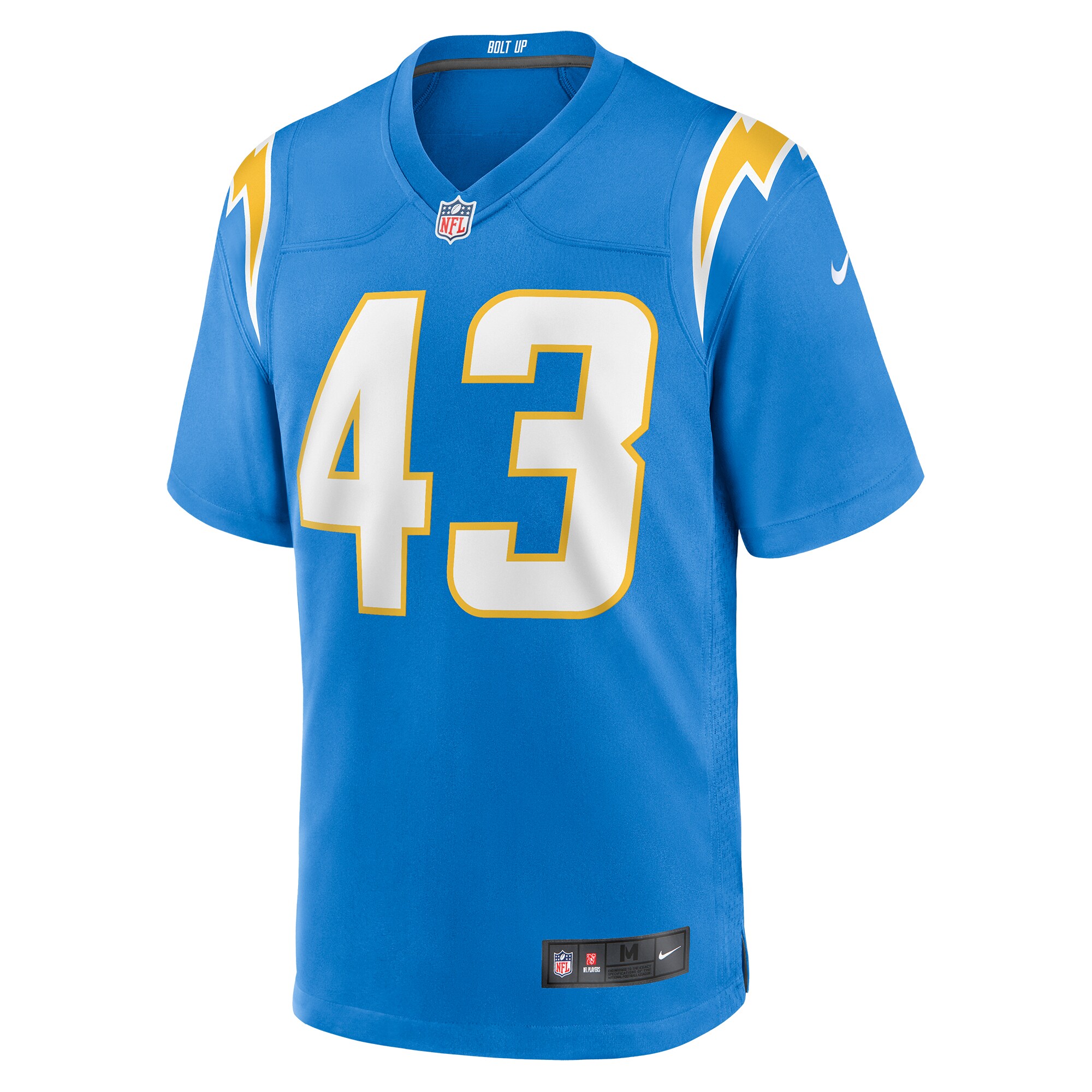 Troy Dye Los Angeles Chargers Game Jersey - Powder Blue cheap jerseys for sale - CheapJerseys.Shop