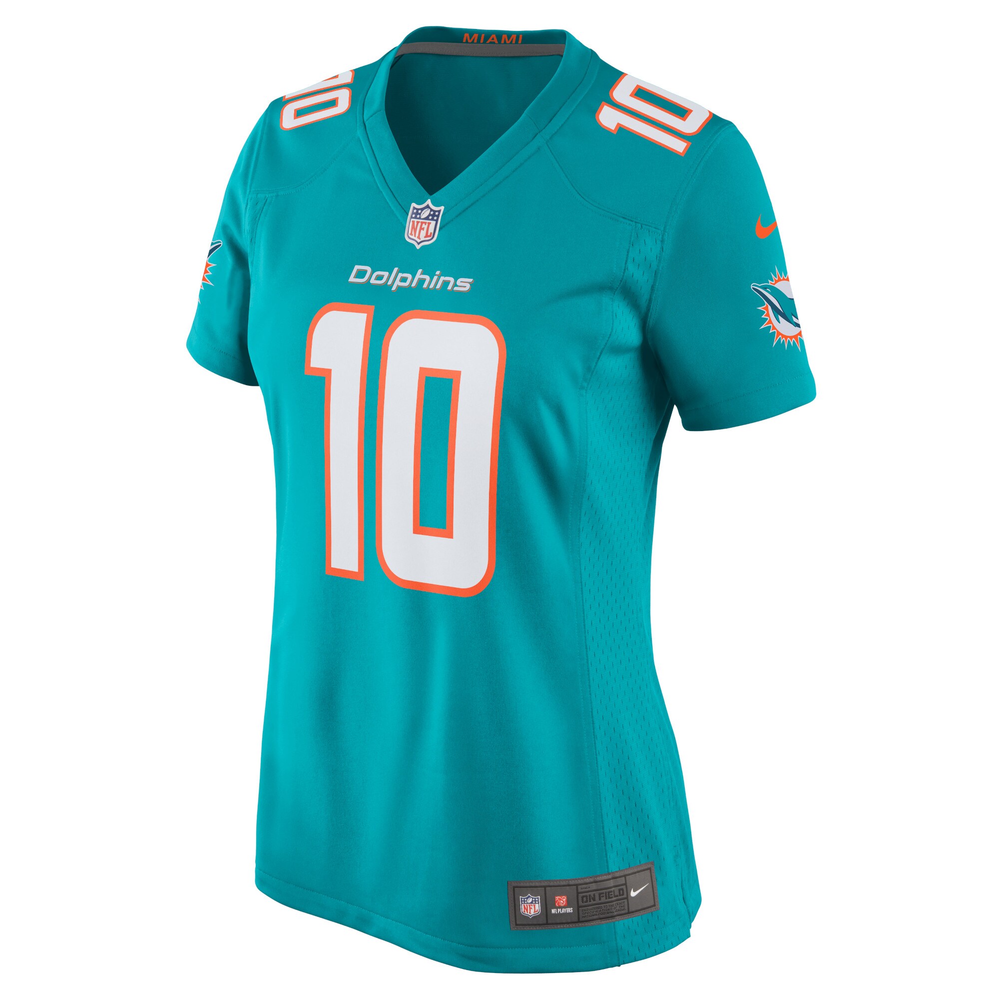 Tyreek Hill Miami Dolphins Women's Player Jersey - Aqua cheap jerseys for sale - CheapJerseys.Shop