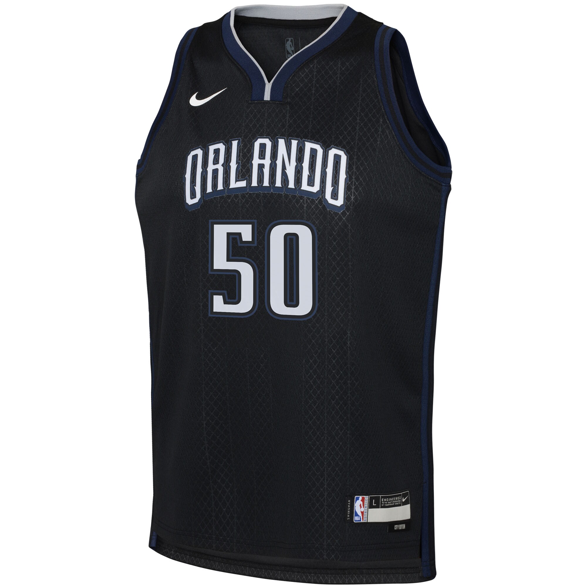 Cole Anthony Orlando Magic Youth 2022\/23 Swingman Jersey - City Edition - Black cheap jerseys for sale - CheapJerseys.Shop