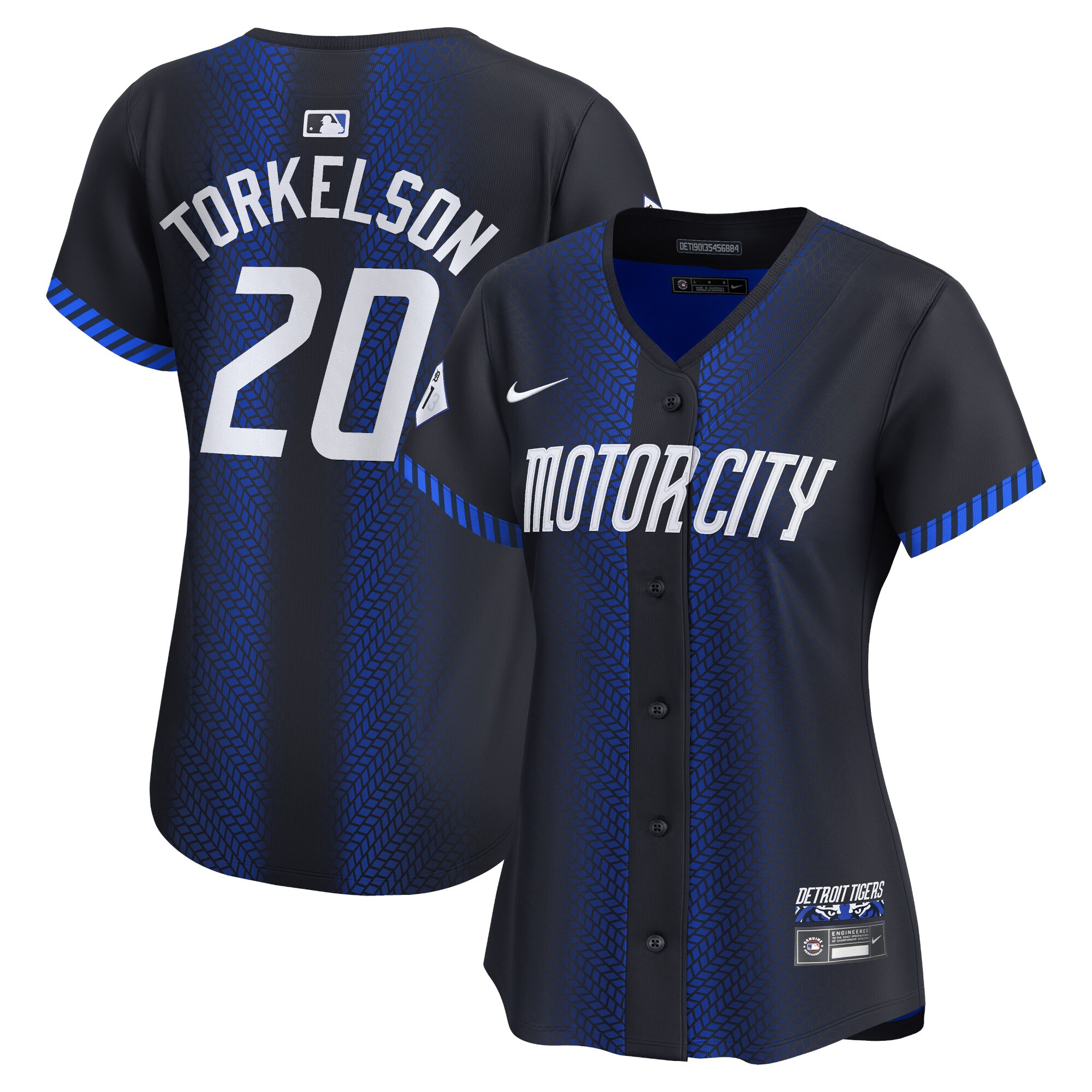 Spencer Torkelson Detroit Tigers Women's 2024 City Connect Limited Jersey - Blue cheap jerseys for sale - CheapJerseys.Shop