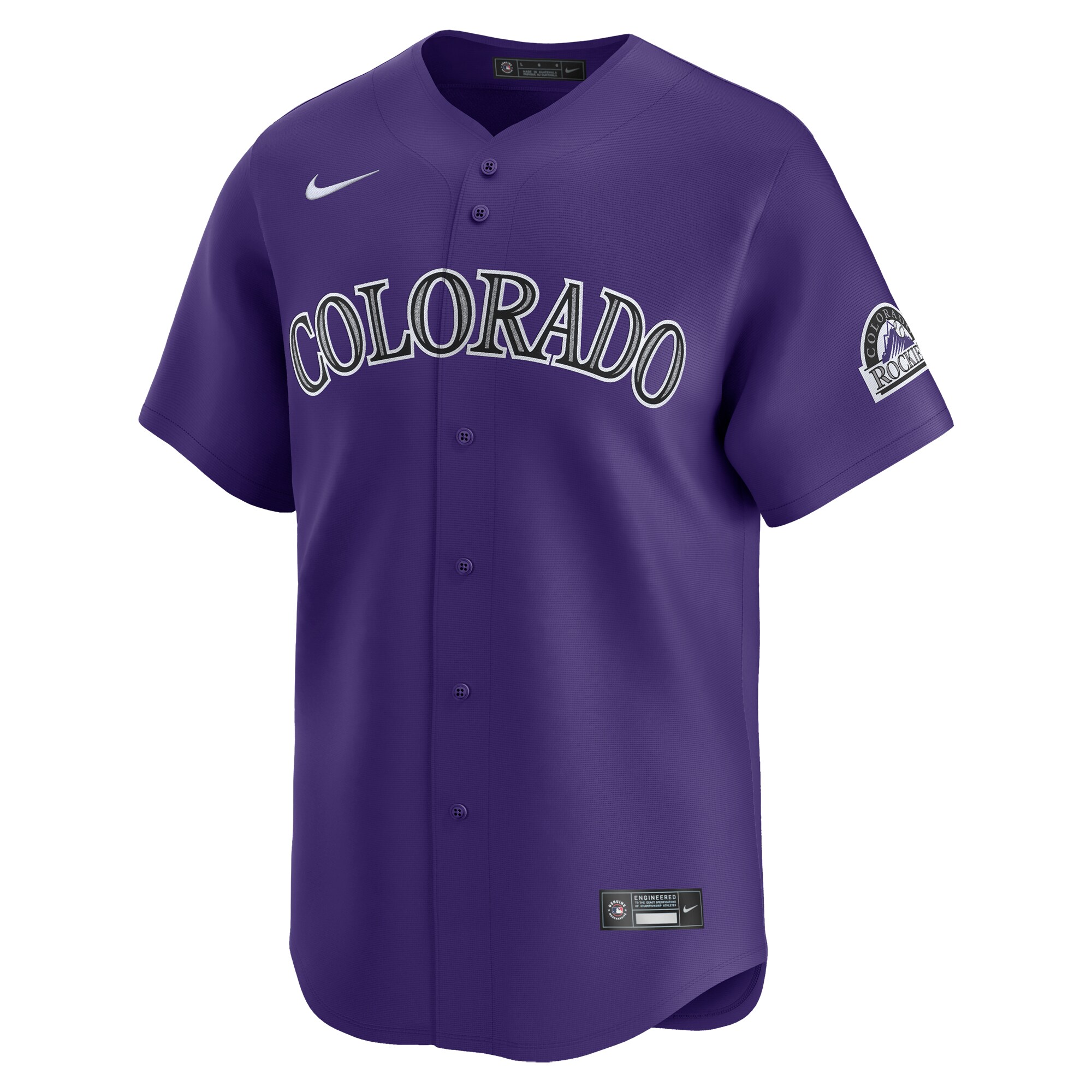 Colorado Rockies Alternate Limited Jersey\u00c2\u00a0\u00e2\u20ac\u201c Purple cheap jerseys for sale - CheapJerseys.Shop