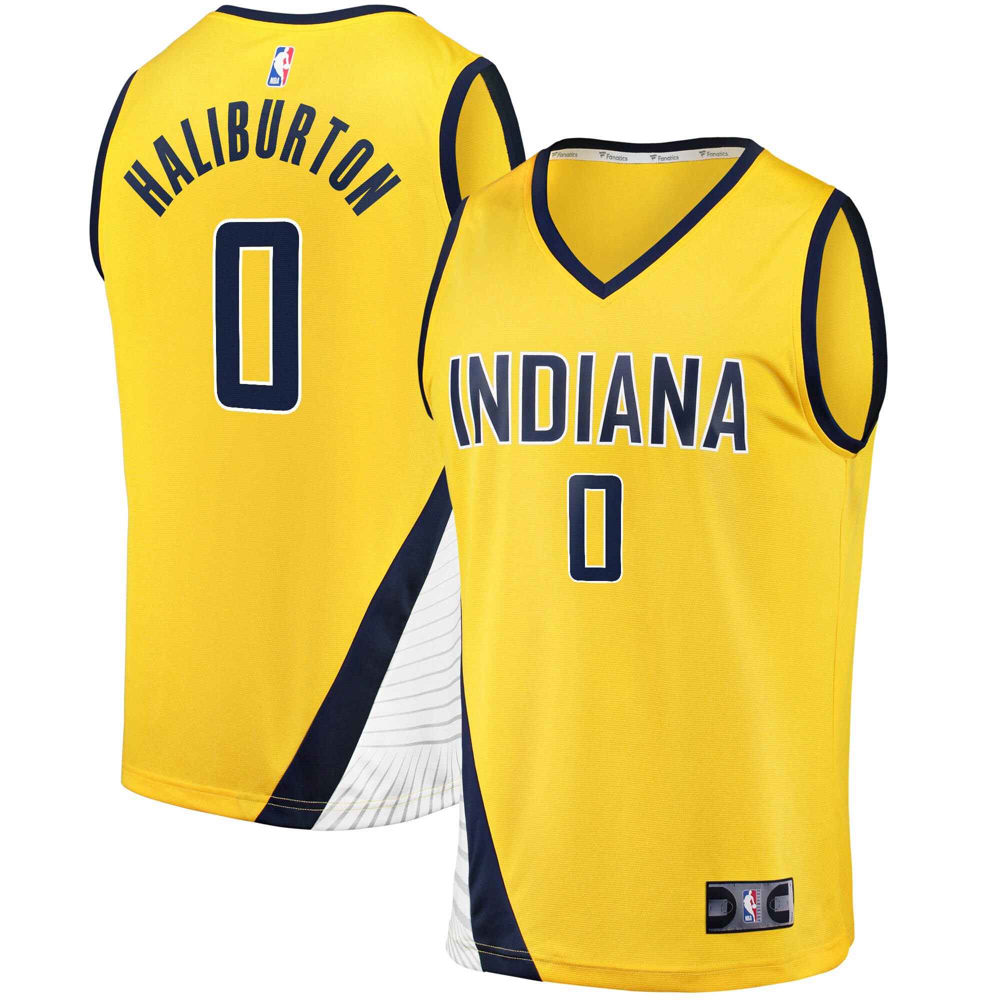 Tyrese Haliburton Indiana Pacers Fanatics Youth Fast Break Replica Jersey - Statement Edition - Gold cheap jerseys for sale - CheapJerseys.Shop