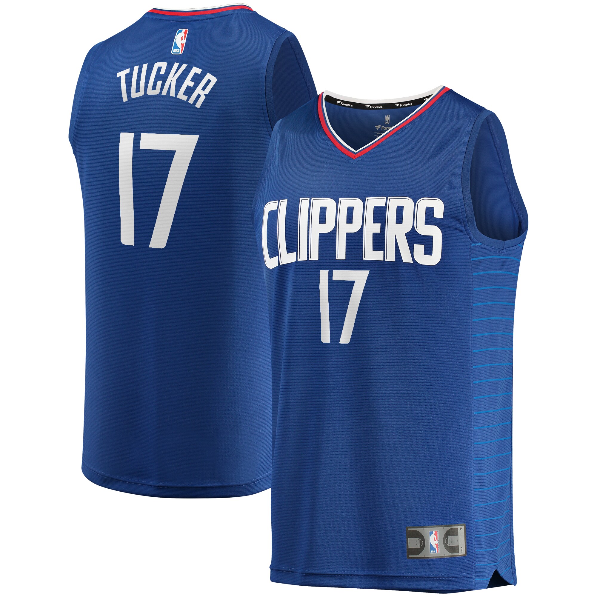 PJ Tucker LA Clippers Fanatics Fast Break Player Jersey - Icon Edition - Royal cheap jerseys for sale - CheapJerseys.Shop