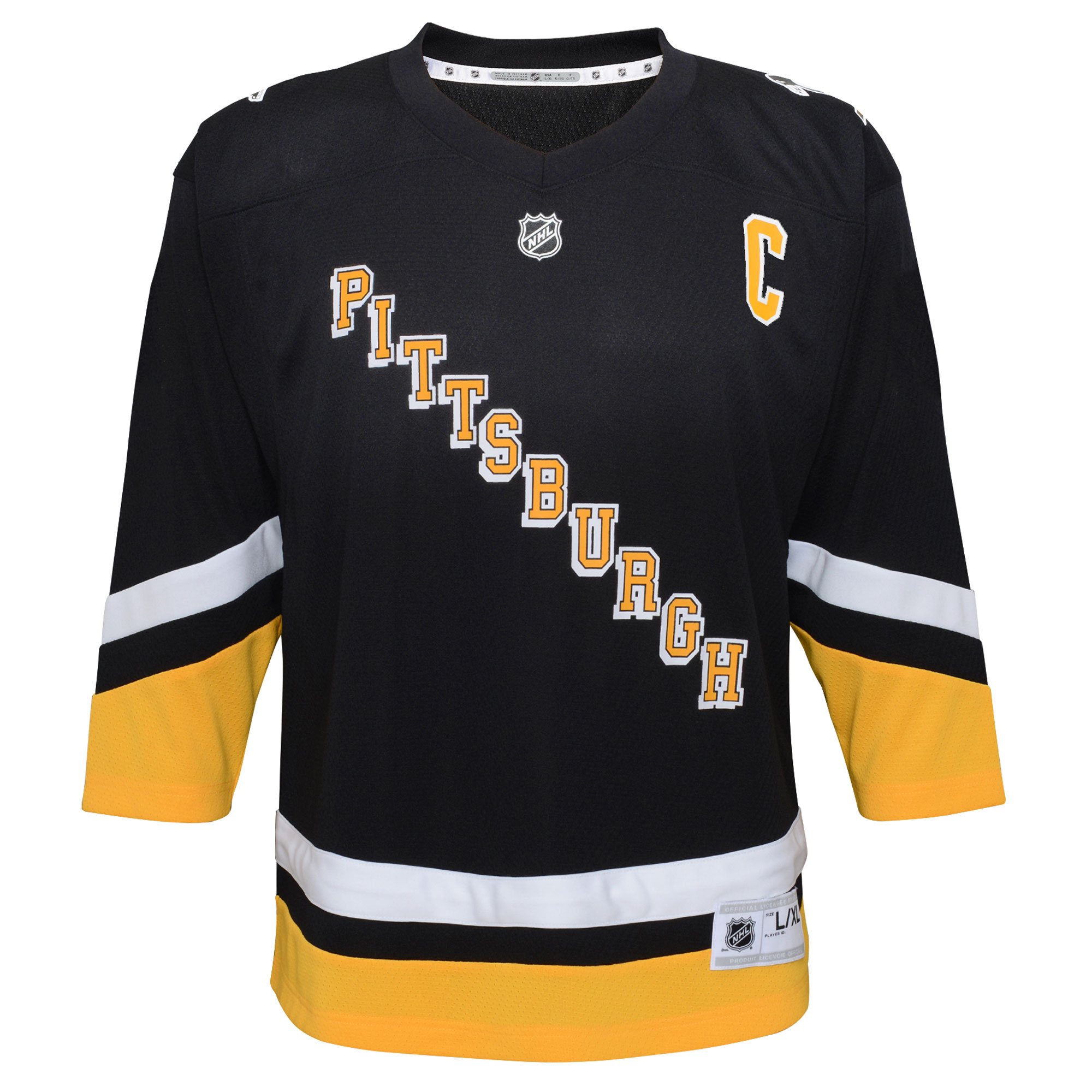 Sidney Crosby Pittsburgh Penguins Preschool 2021\/22 Alternate Replica Player Jersey - Black cheap jerseys for sale - CheapJerseys.Shop