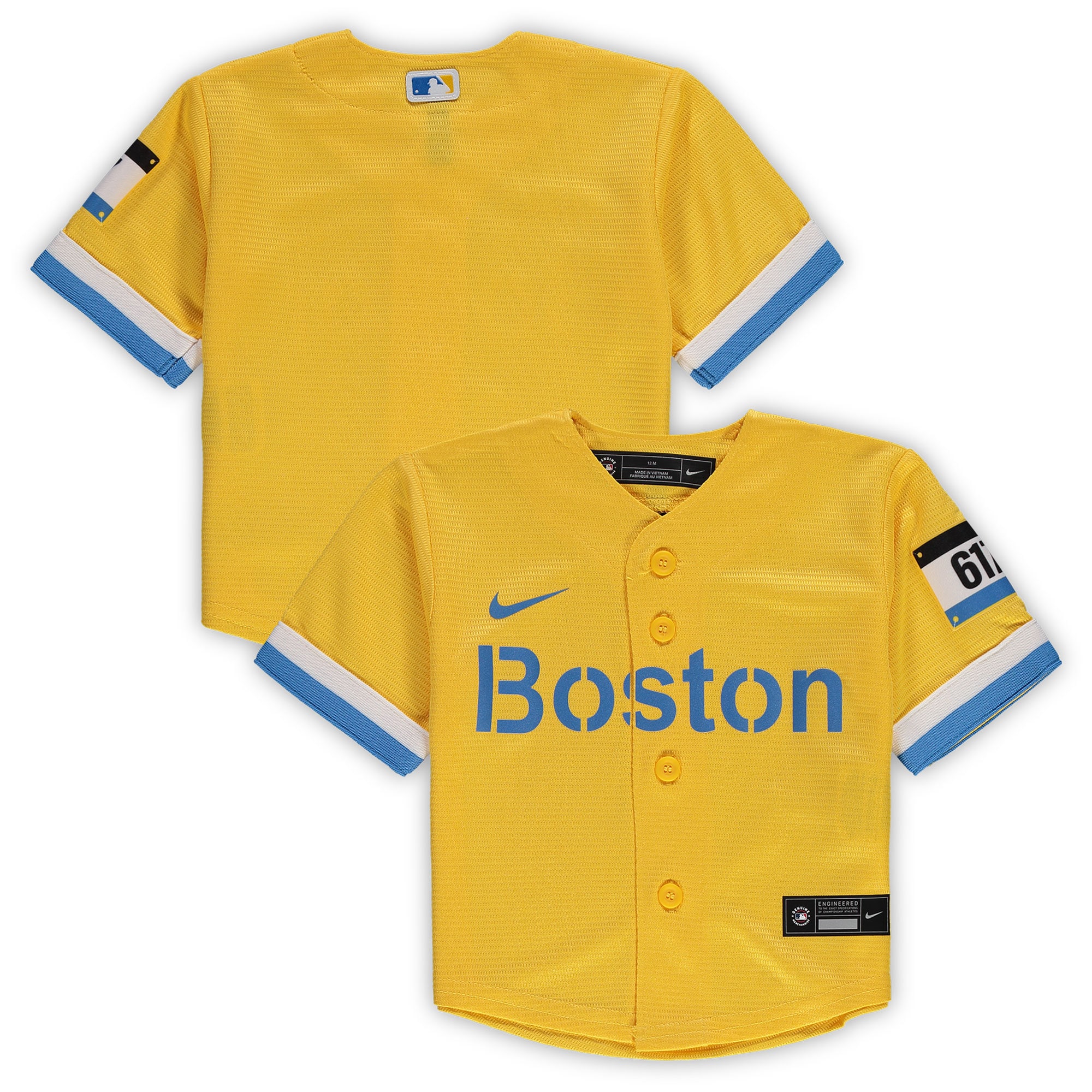 Boston Red Sox Infant City Connect Replica Jersey - Gold cheap jerseys for sale - CheapJerseys.Shop
