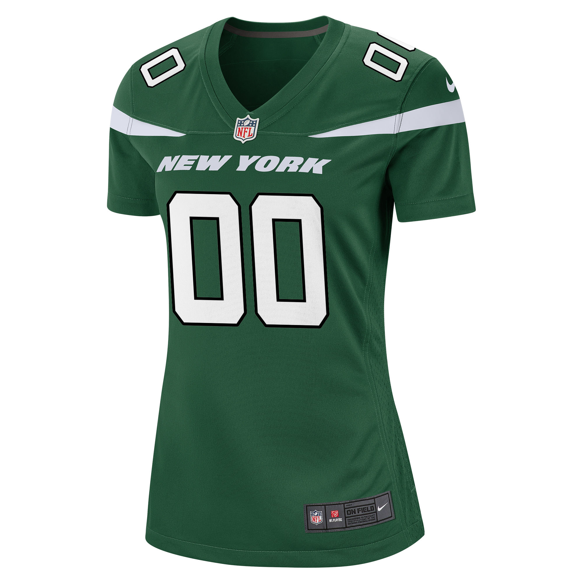New York Jets Women's Custom Game Jersey - Gotham Green cheap jerseys for sale - CheapJerseys.Shop