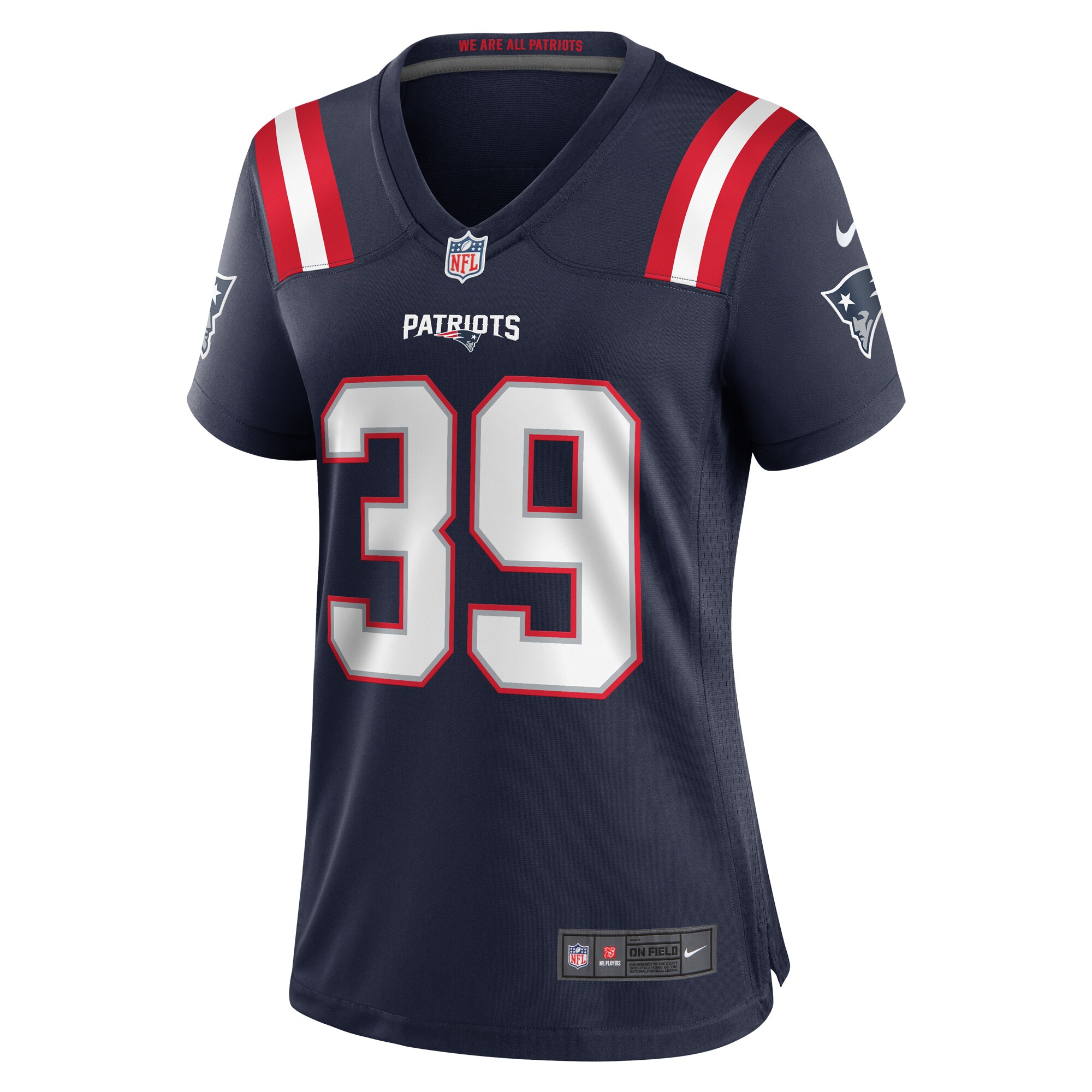 Jamycal Hasty New England Patriots Women's Team Game Jersey - Navy cheap jerseys for sale - CheapJerseys.Shop