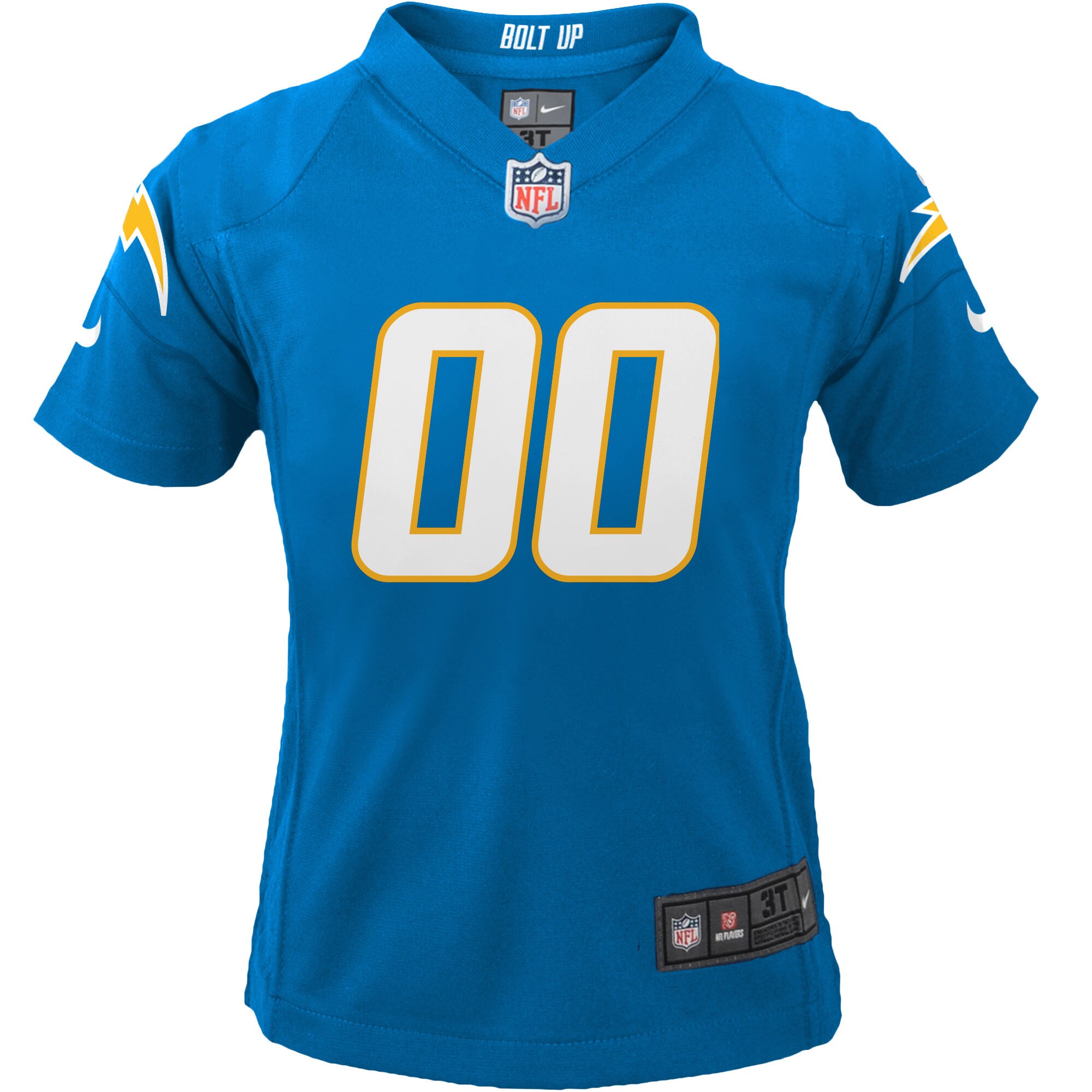 Los Angeles Chargers Youth Custom Game Jersey - Powder Blue cheap jerseys for sale - CheapJerseys.Shop
