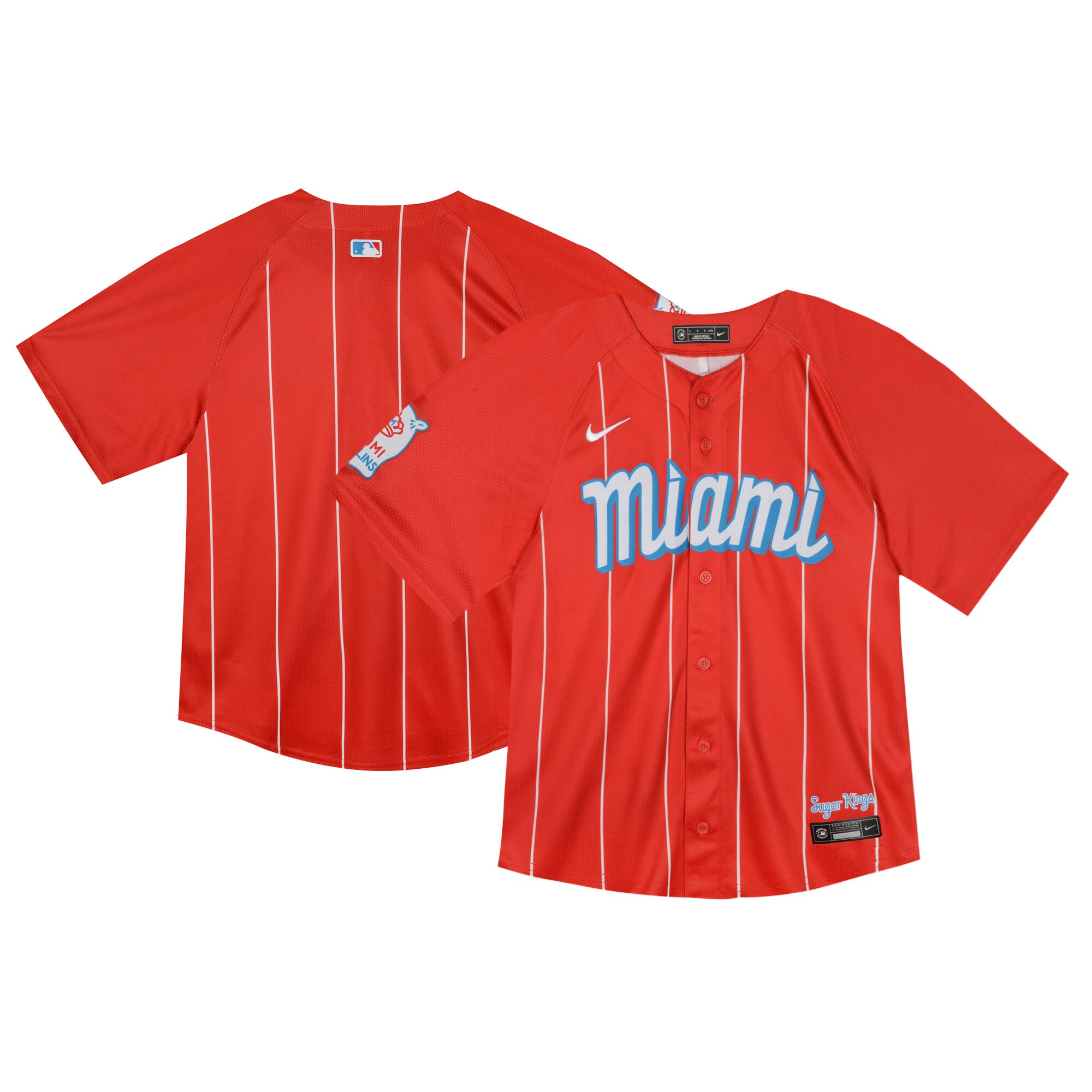 Miami Marlins Toddler City Connect Limited Jersey - Red cheap jerseys for sale - CheapJerseys.Shop