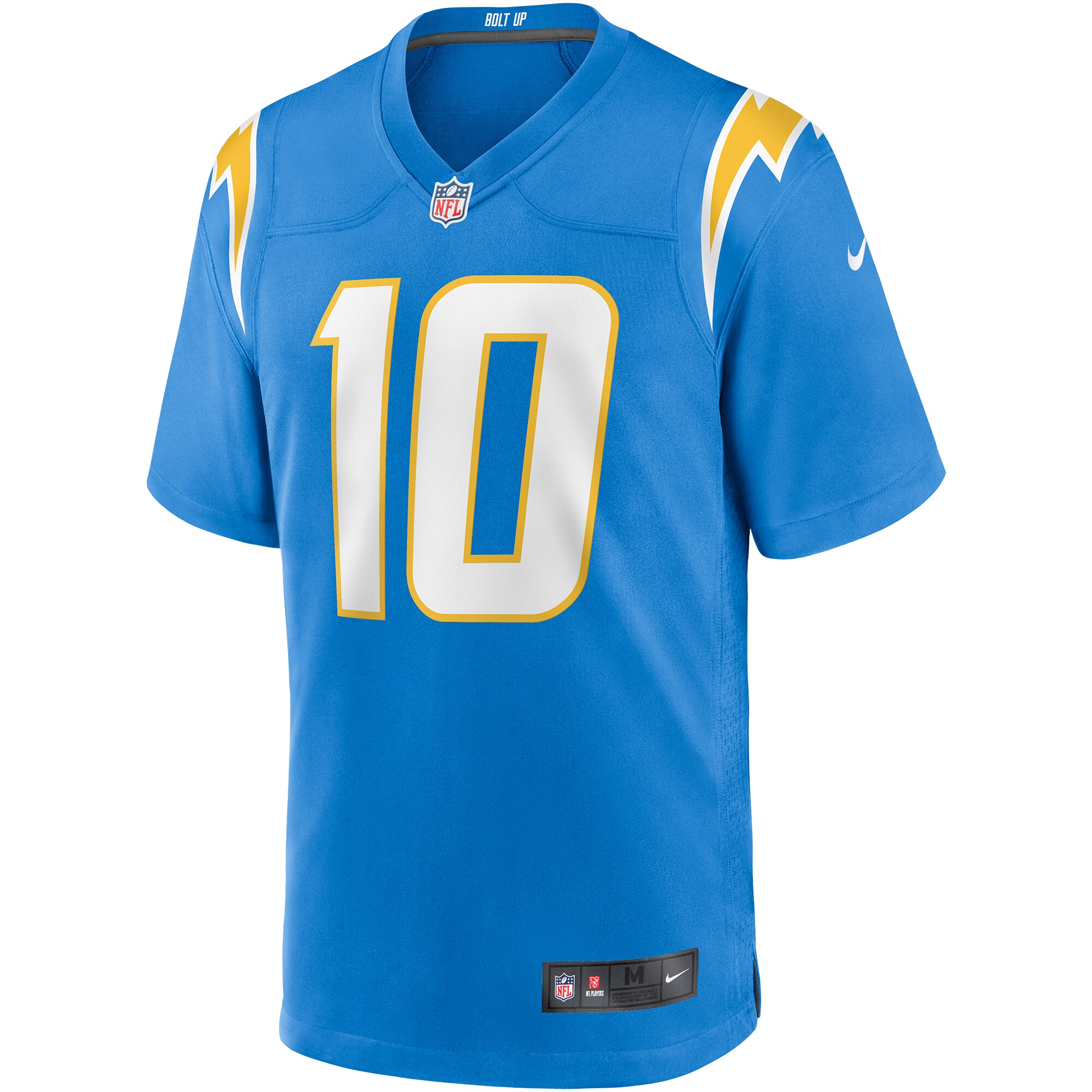 Justin Herbert Los Angeles Chargers Player Game Jersey - Powder Blue cheap jerseys for sale - CheapJerseys.Shop