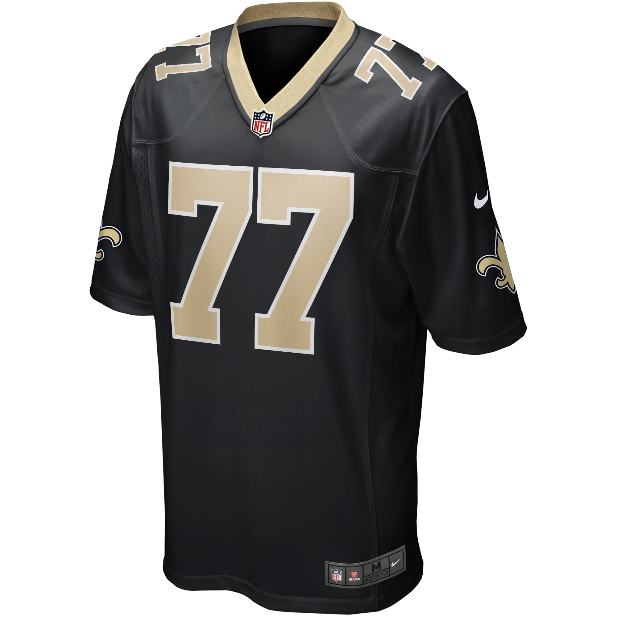 Carl Nicks New Orleans Saints Game Retired Player Jersey - Black cheap jerseys for sale - CheapJerseys.Shop