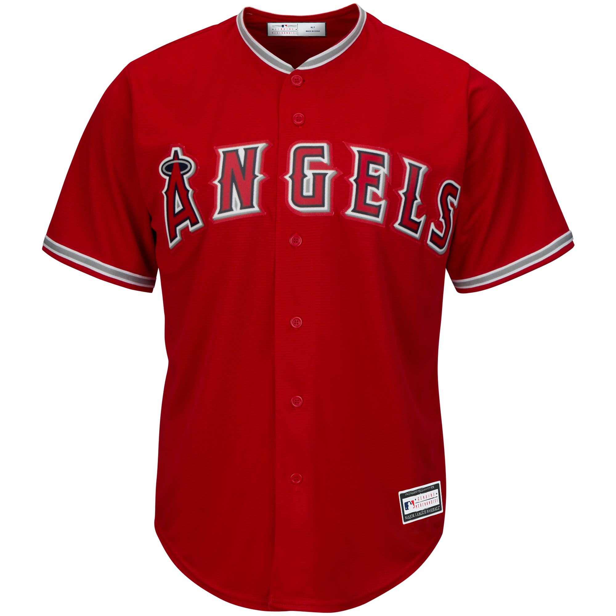 Mike Trout Los Angeles Angels Big & Tall Replica Player Jersey - Red cheap jerseys for sale - CheapJerseys.Shop