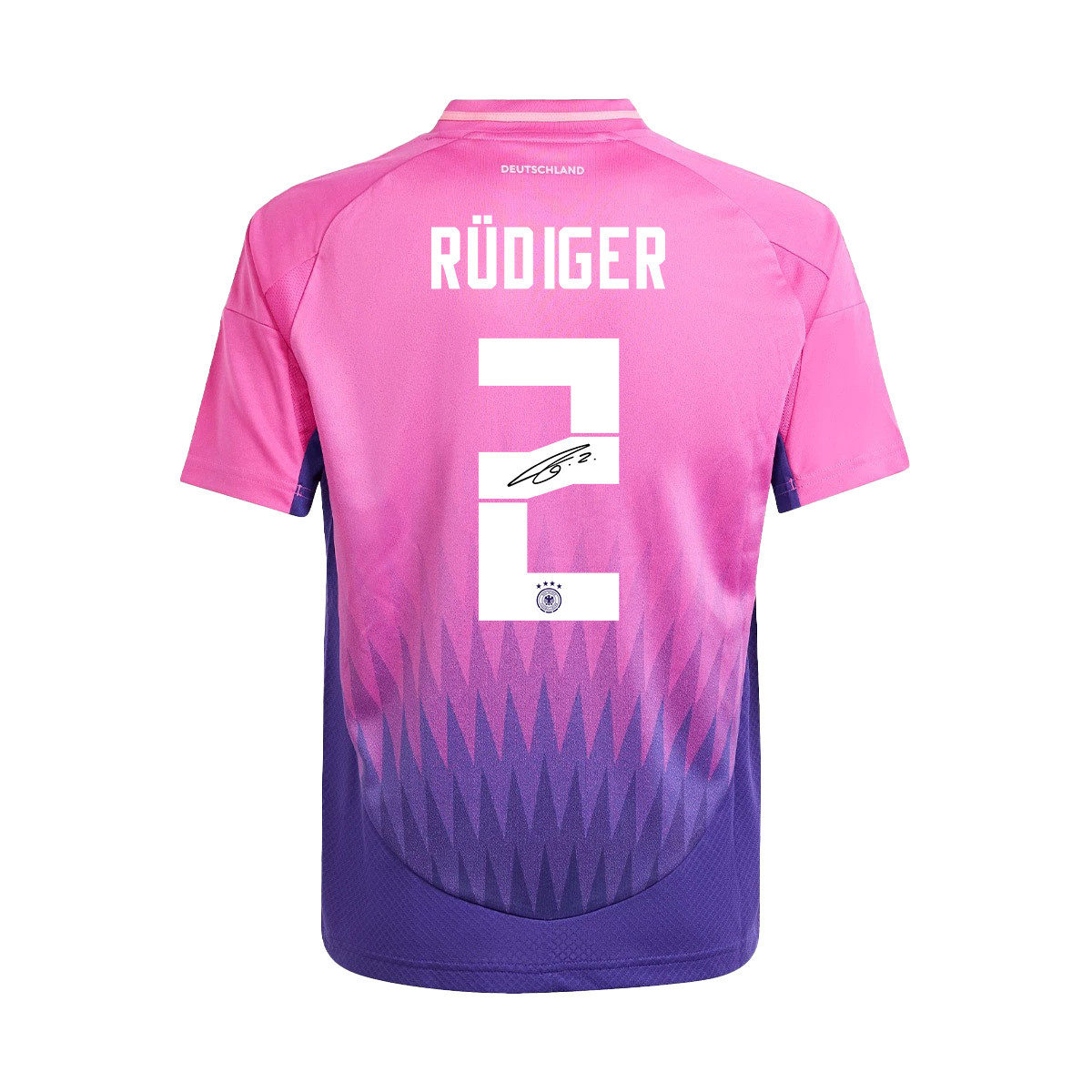 Antonio Rüdiger 2 Signed Germany National Team 2024/25 YOUTH Jersey Autographed - Away cheap jerseys for sale - CheapJerseys.Shop