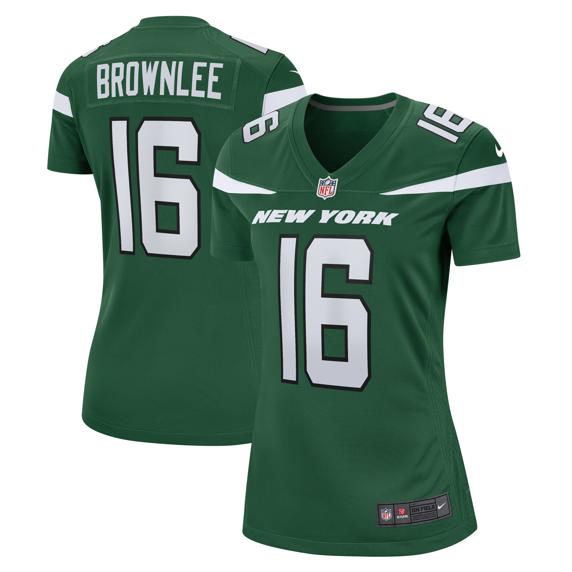 Jason Brownlee New York Jets Women's Game Jersey - Gotham Green cheap jerseys for sale - CheapJerseys.Shop