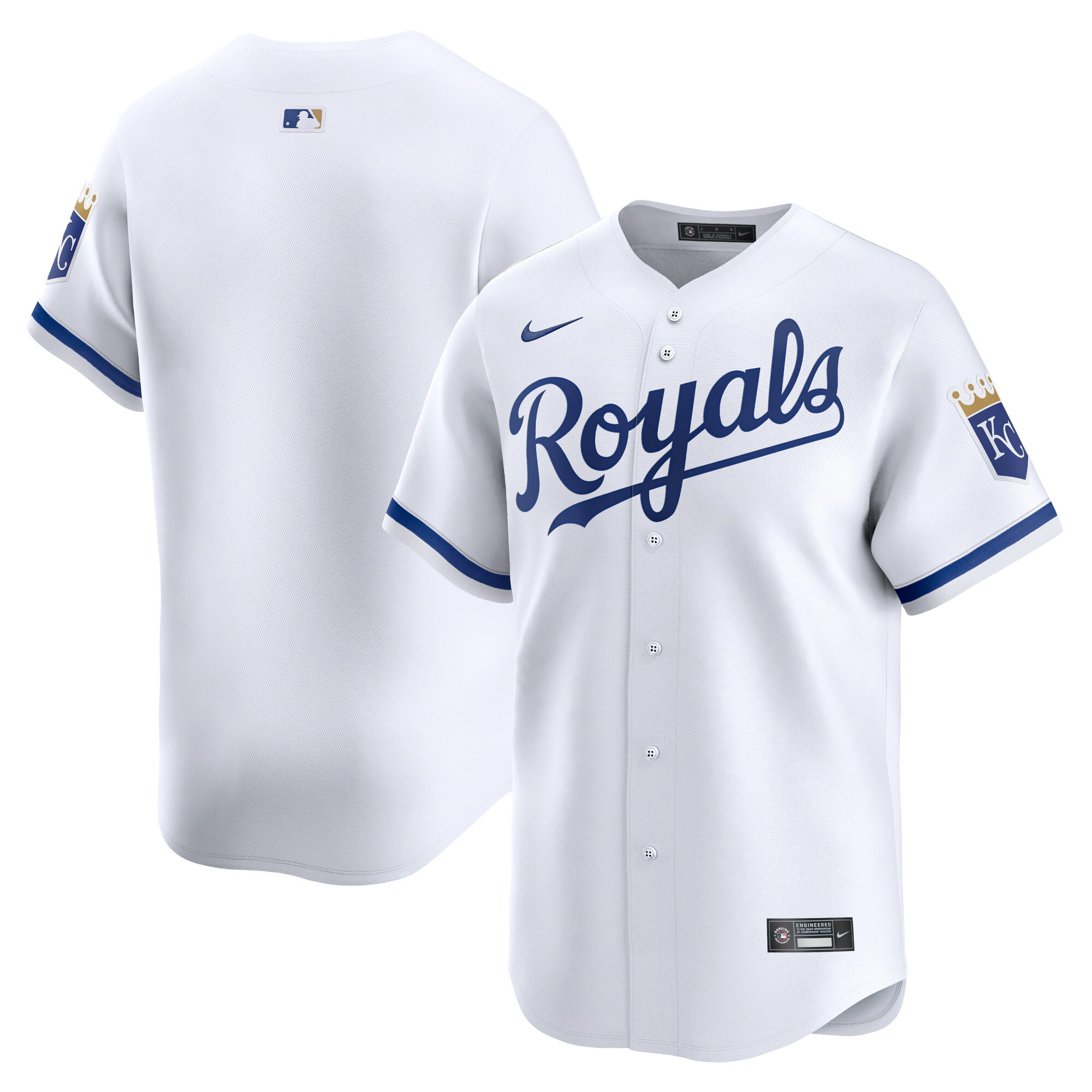 Kansas City Royals Youth Home Limited Jersey - White cheap jerseys for sale - CheapJerseys.Shop