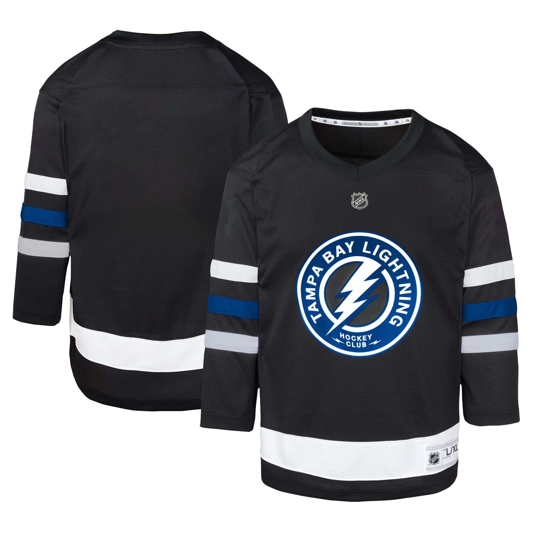 Tampa Bay Lightning Toddler Alternate Replica Jersey - Black cheap jerseys for sale - CheapJerseys.Shop