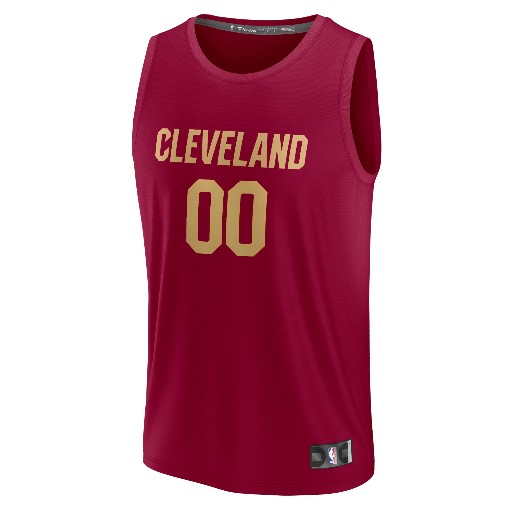 Cleveland Cavaliers Fanatics Youth Fast Break Custom Jersey - Maroon - Icon Edition cheap jerseys for sale - CheapJerseys.Shop