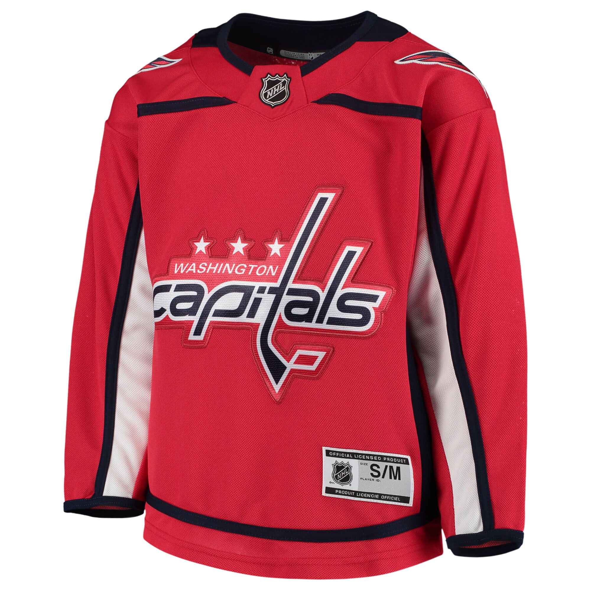 Washington Capitals Youth Home Premier Team Jersey - Red cheap jerseys for sale - CheapJerseys.Shop