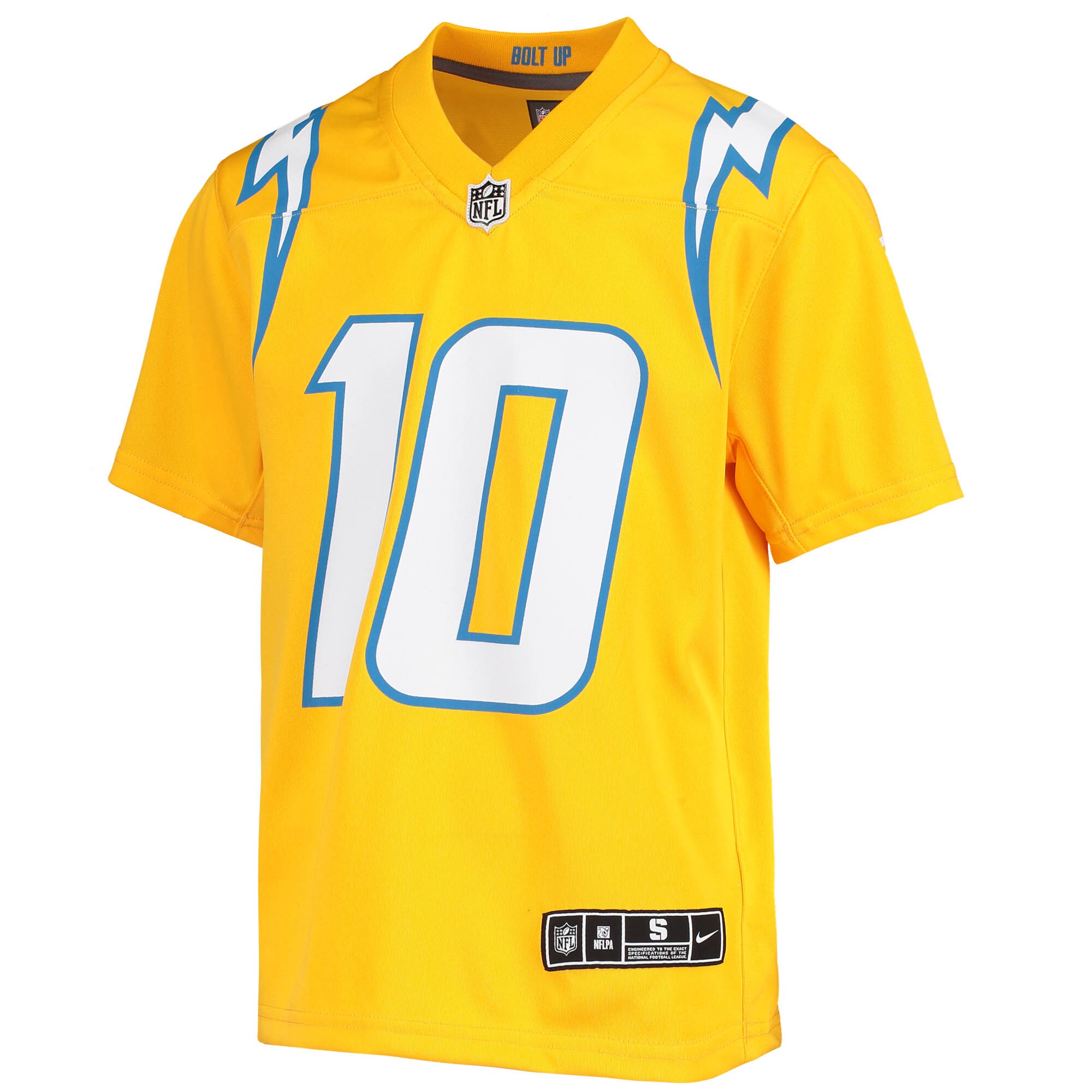 Justin Herbert Los Angeles Chargers Youth Inverted Team Game Jersey - Gold cheap jerseys for sale - CheapJerseys.Shop