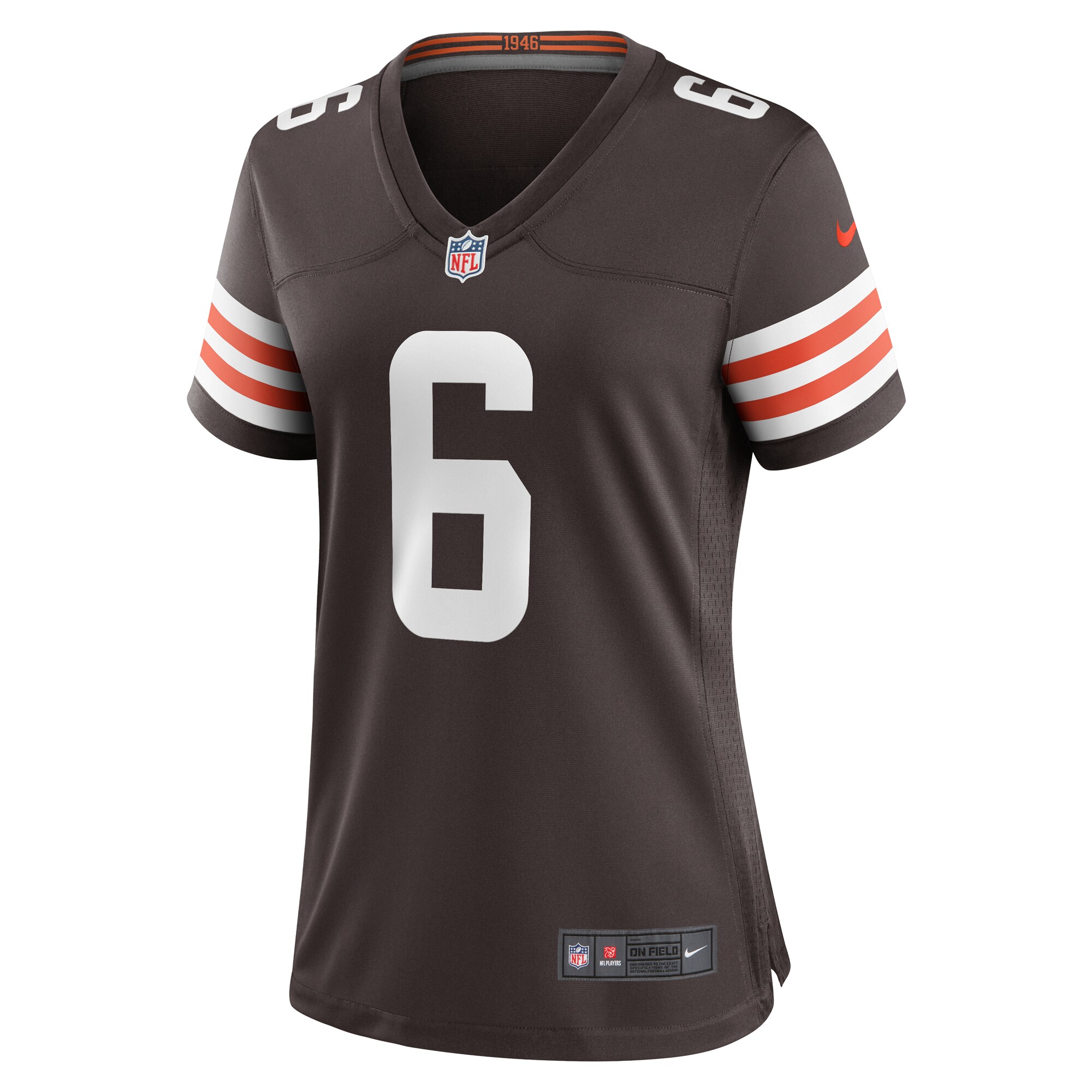 Jeremiah Owusu-Koramoah Cleveland Browns Women's Team Game Jersey - Brown cheap jerseys for sale - CheapJerseys.Shop