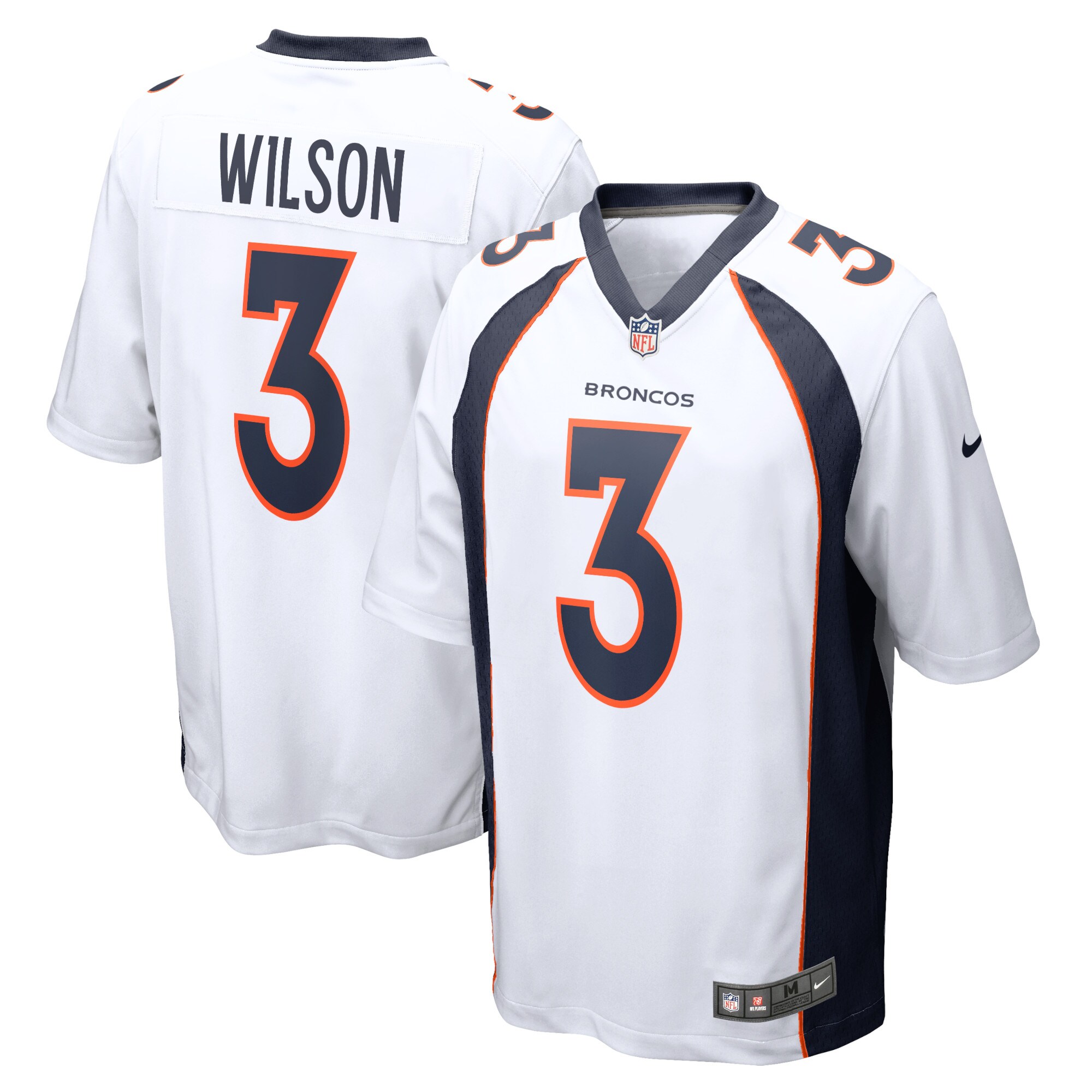 Russell Wilson Denver Broncos Youth Game Jersey - White cheap jerseys for sale - CheapJerseys.Shop