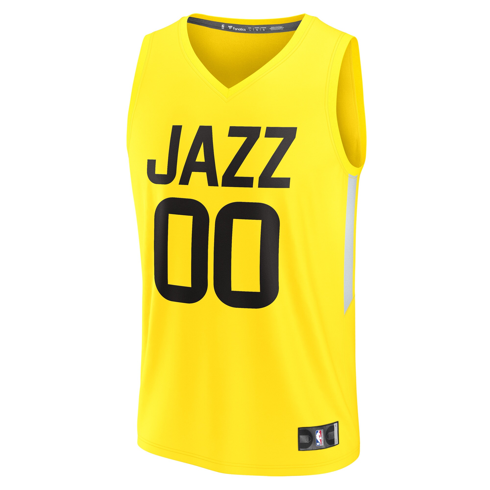 Jordan Clarkson Utah Jazz Fanatics Fast Break Replica Jersey - Icon Edition - Yellow cheap jerseys for sale - CheapJerseys.Shop