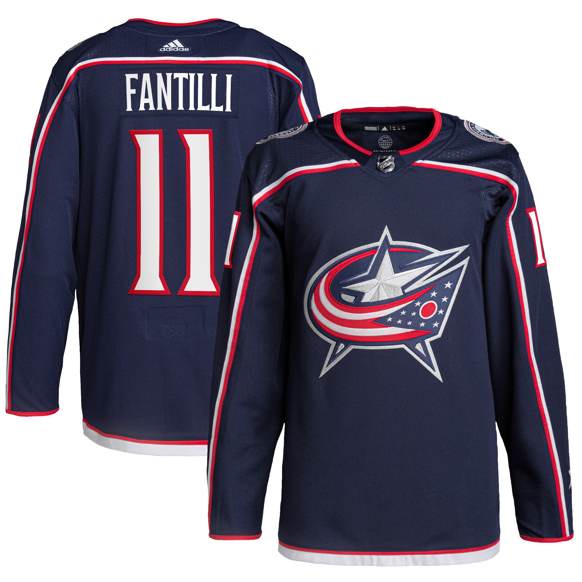Adam Fantilli Columbus Blue Jackets Home Primegreen Authentic Pro Player Jersey - Navy cheap jerseys for sale - CheapJerseys.Shop