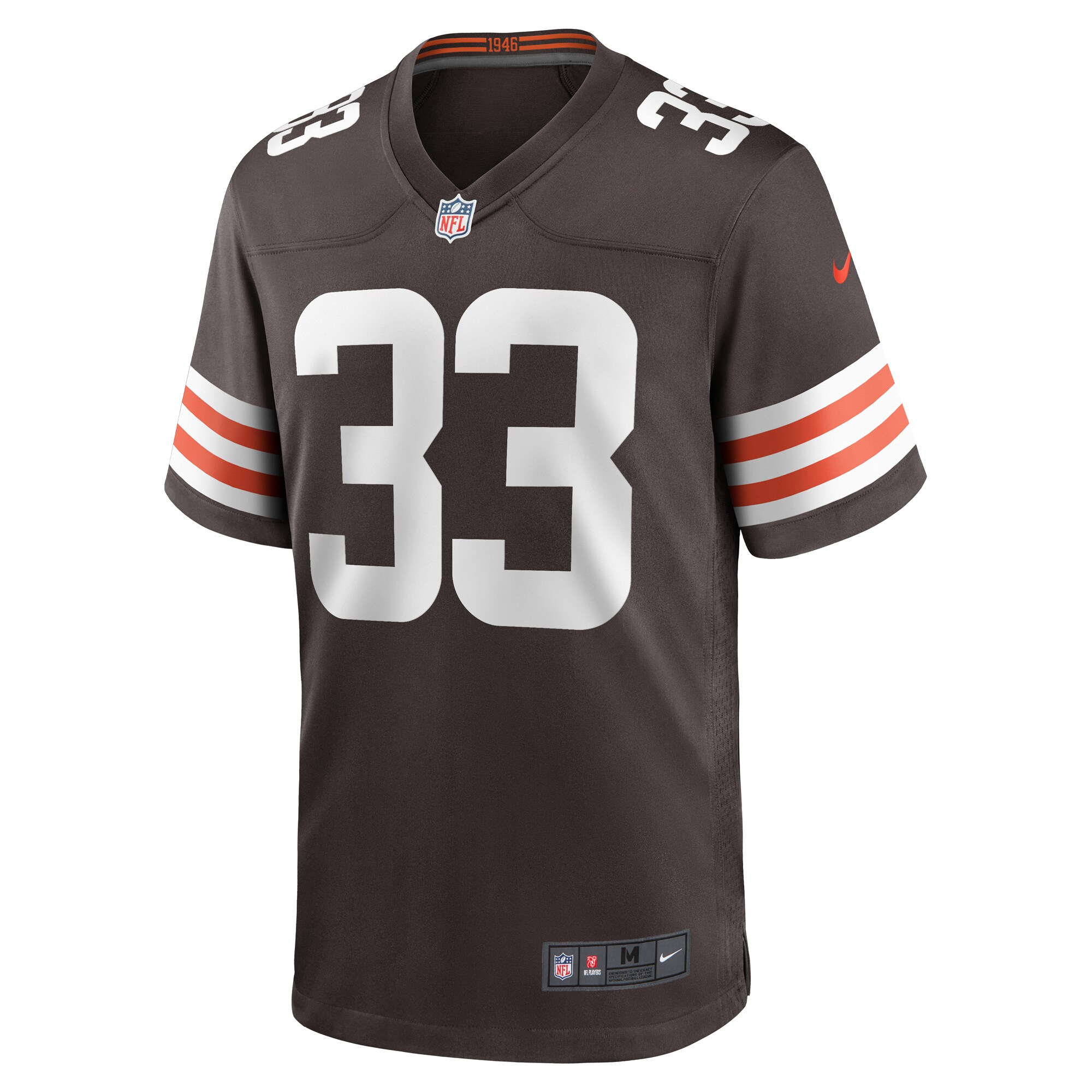 Ronnie Hickman Cleveland Browns Team Game Jersey - Brown cheap jerseys for sale - CheapJerseys.Shop