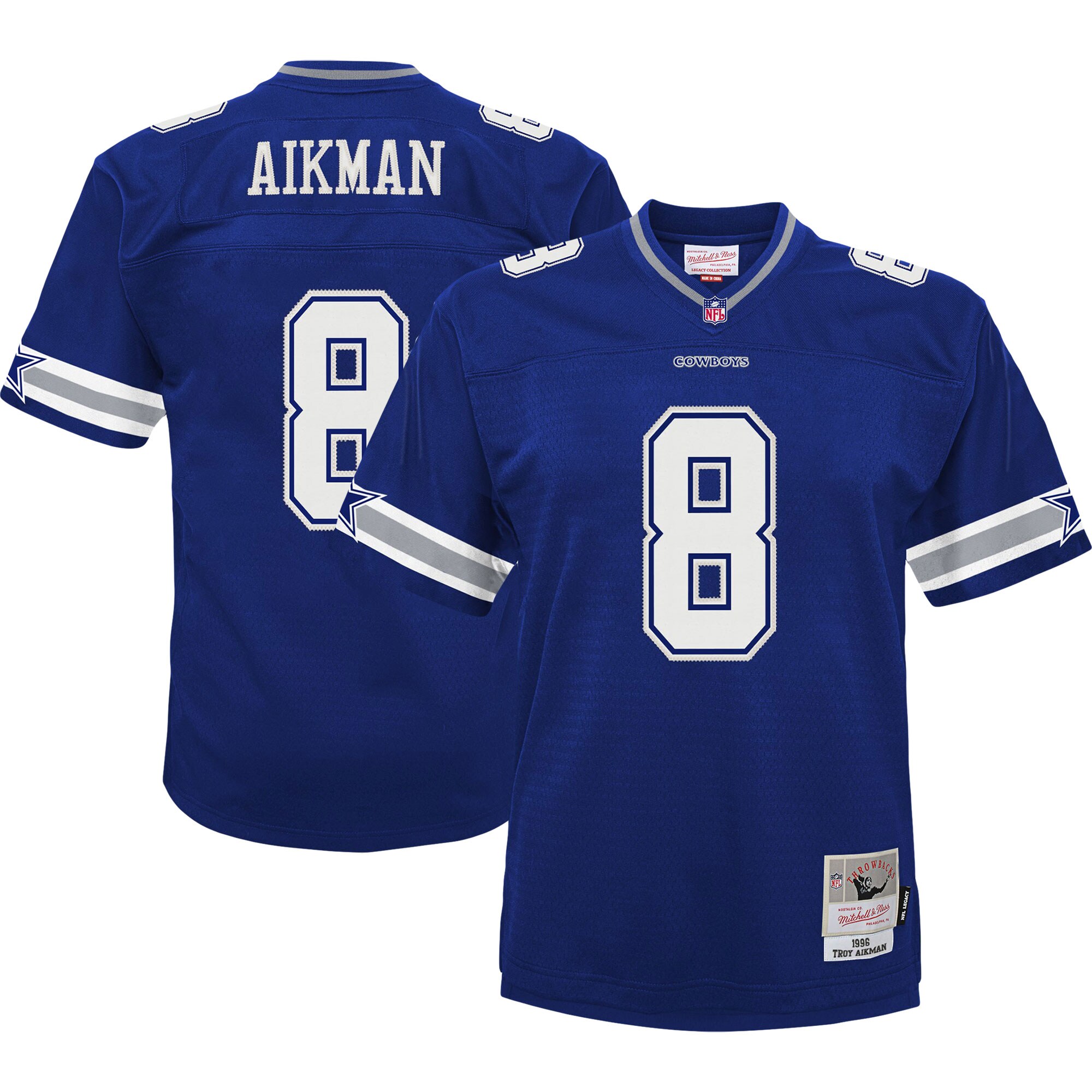 Troy Aikman Dallas Cowboys Mitchell & Ness Infant 1996 Retired Legacy Jersey - Navy cheap jerseys for sale - CheapJerseys.Shop