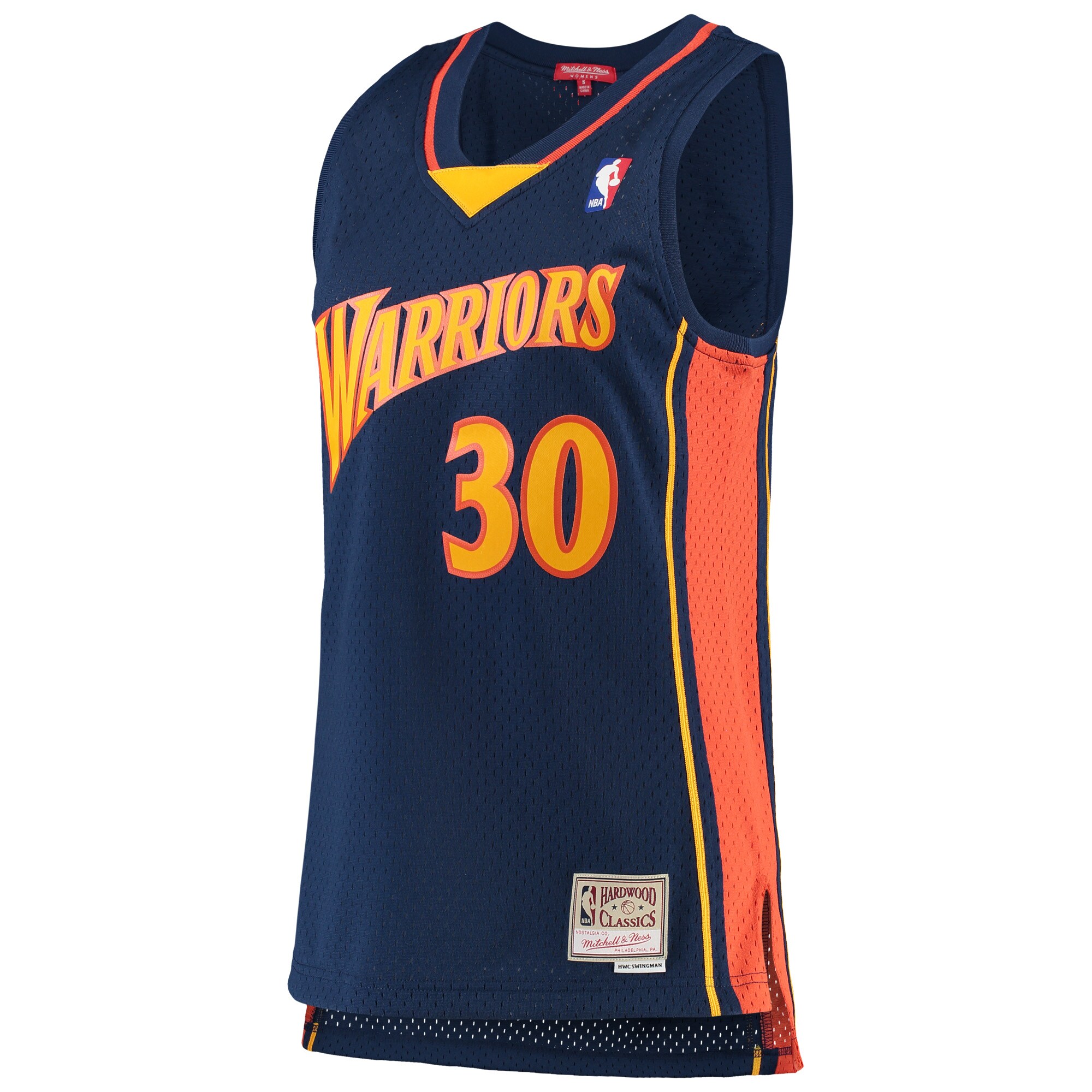 Stephen Curry Golden State Warriors Mitchell & Ness Women's 2009-10 Hardwood Classics Swingman Jersey - Navy cheap jerseys for sale - CheapJerseys.Shop