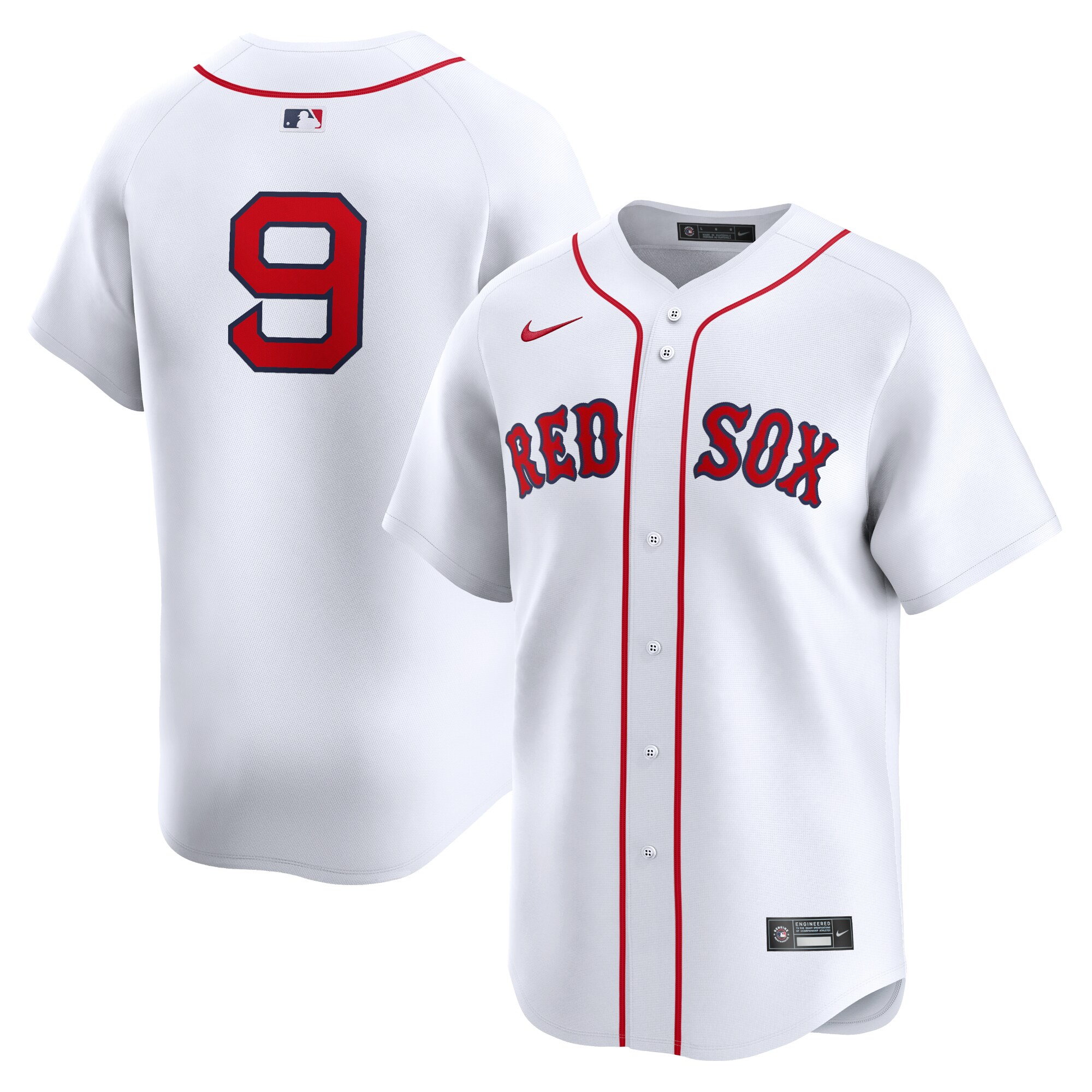 Ted Williams Boston Red Sox Home Limited Player Jersey - White cheap jerseys for sale - CheapJerseys.Shop