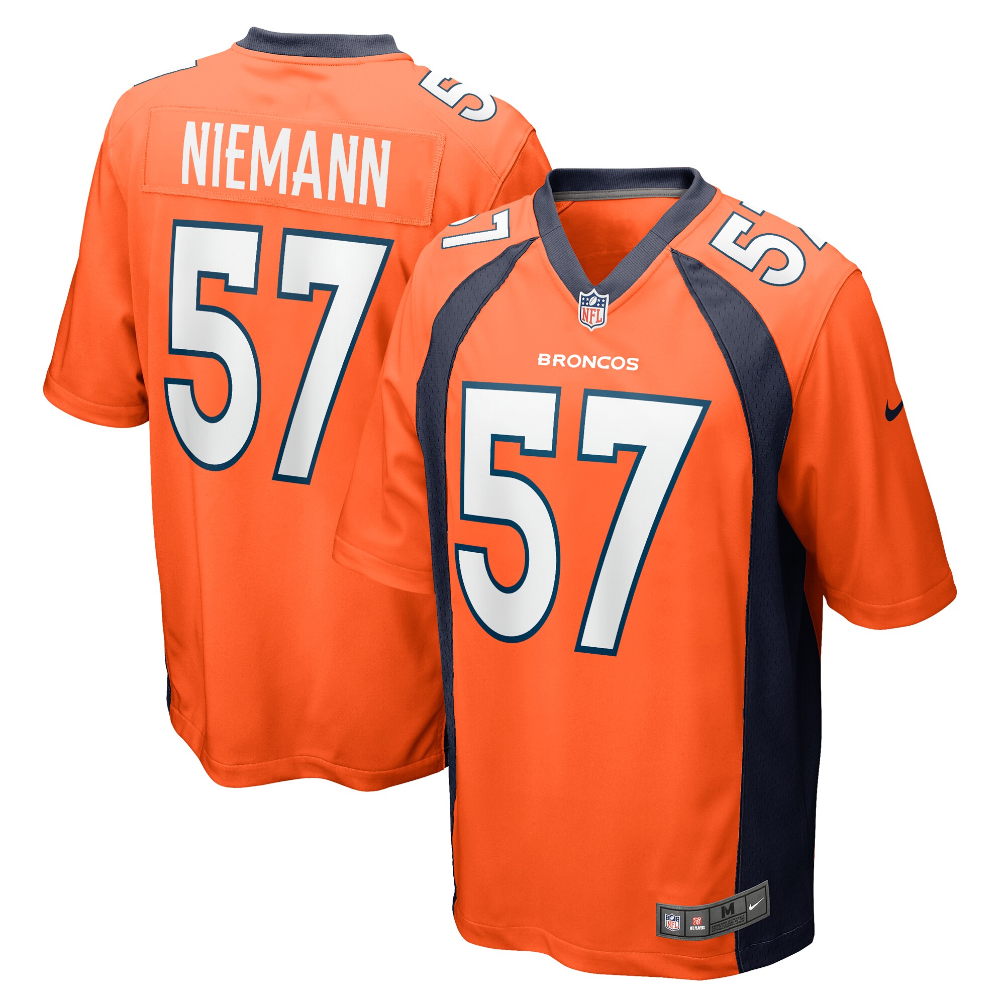 Ben Niemann Denver Broncos Team Game Jersey - Orange cheap jerseys for sale - CheapJerseys.Shop
