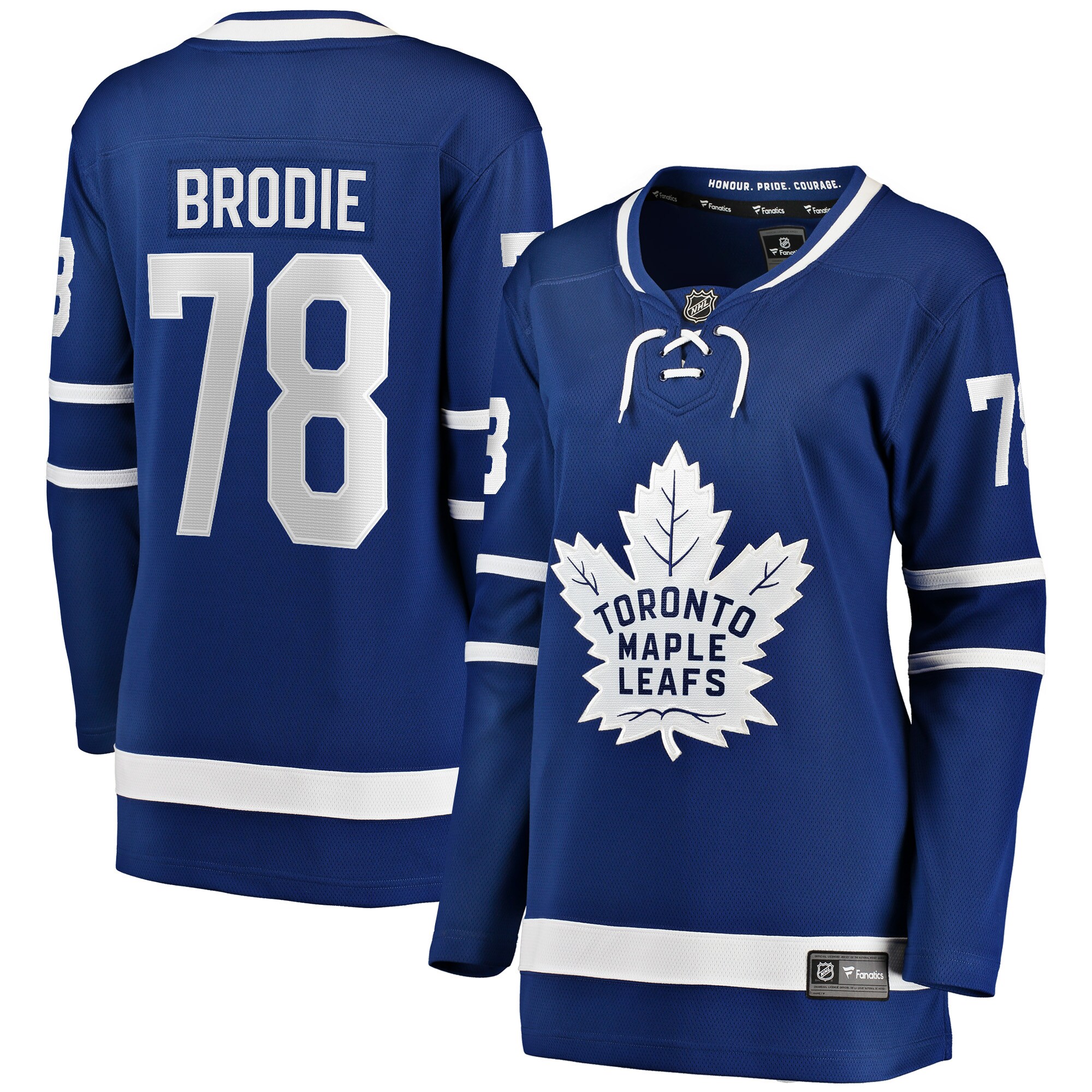 TJ Brodie Toronto Maple Leafs Fanatics Women's Breakaway Player Jersey - Blue cheap jerseys for sale - CheapJerseys.Shop