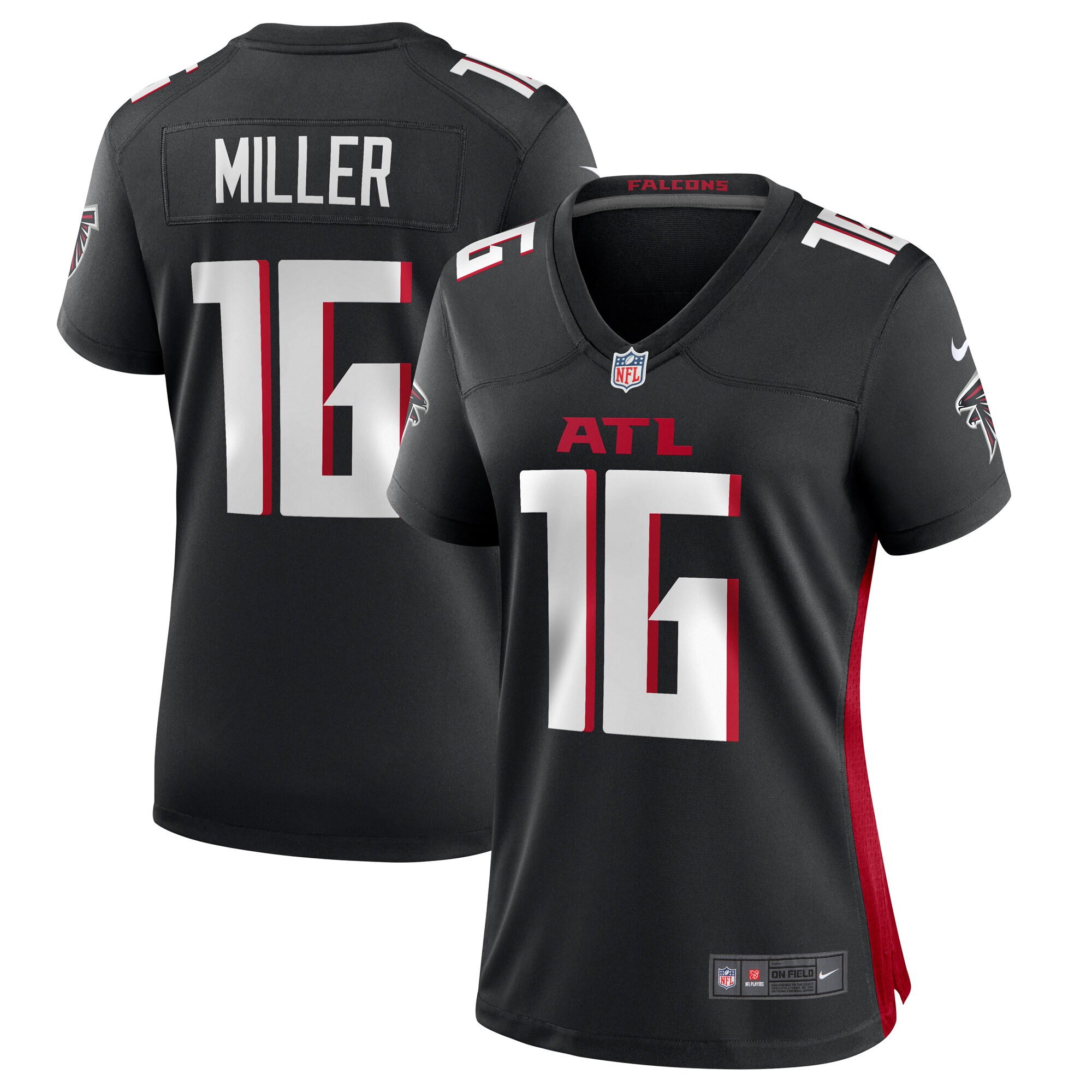 Scotty Miller Atlanta Falcons Women's Game Player Jersey - Red cheap jerseys for sale - CheapJerseys.Shop