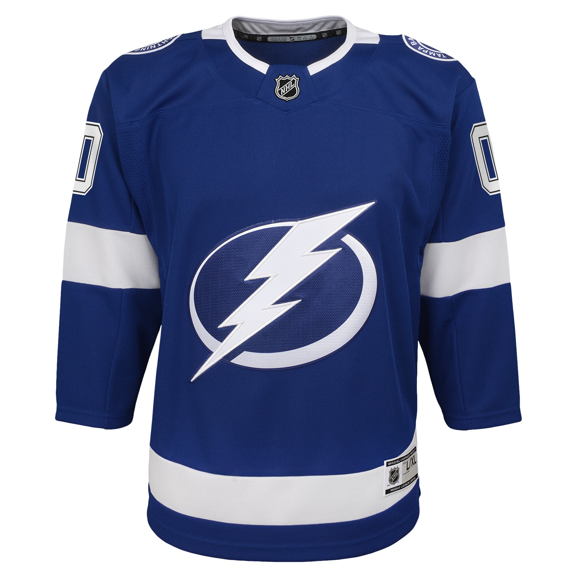 Tampa Bay Lightning Youth Home Custom Premier Jersey - Blue cheap jerseys for sale - CheapJerseys.Shop