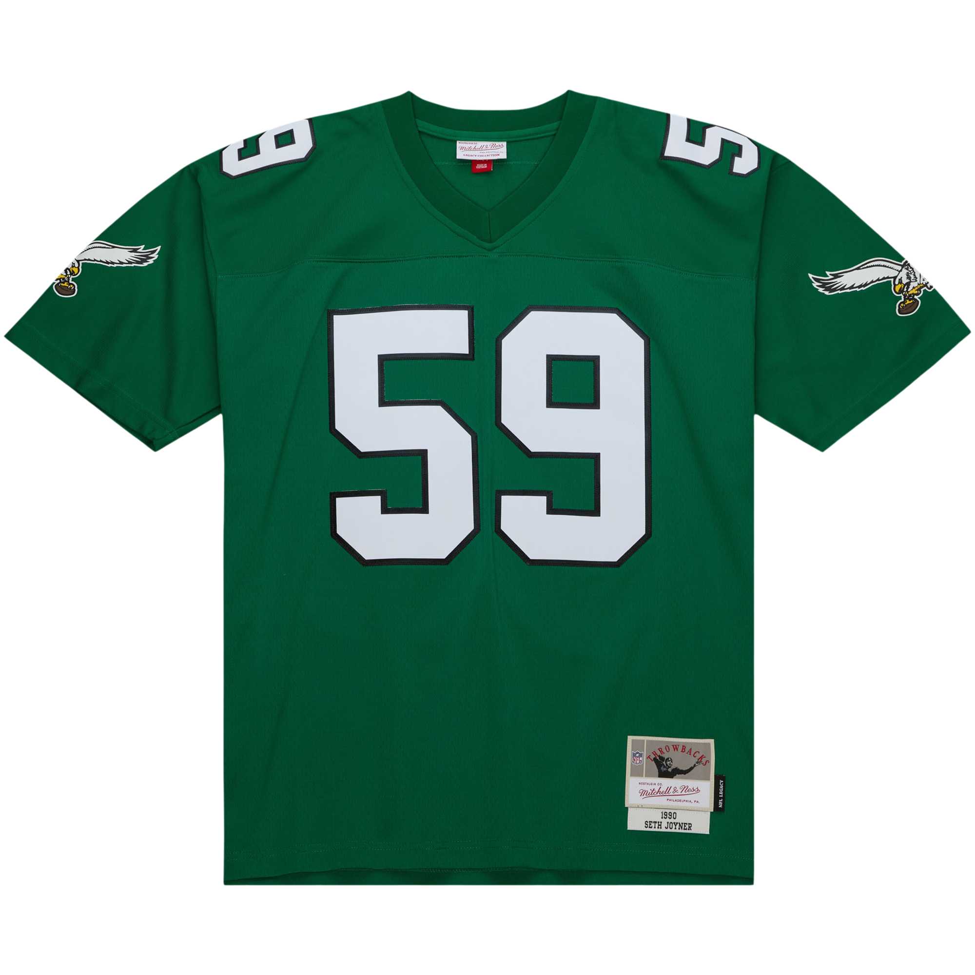 Seth Joyner Philadelphia Eagles Mitchell & Ness Legacy Replica Jersey - Kelly Green cheap jerseys for sale - CheapJerseys.Shop