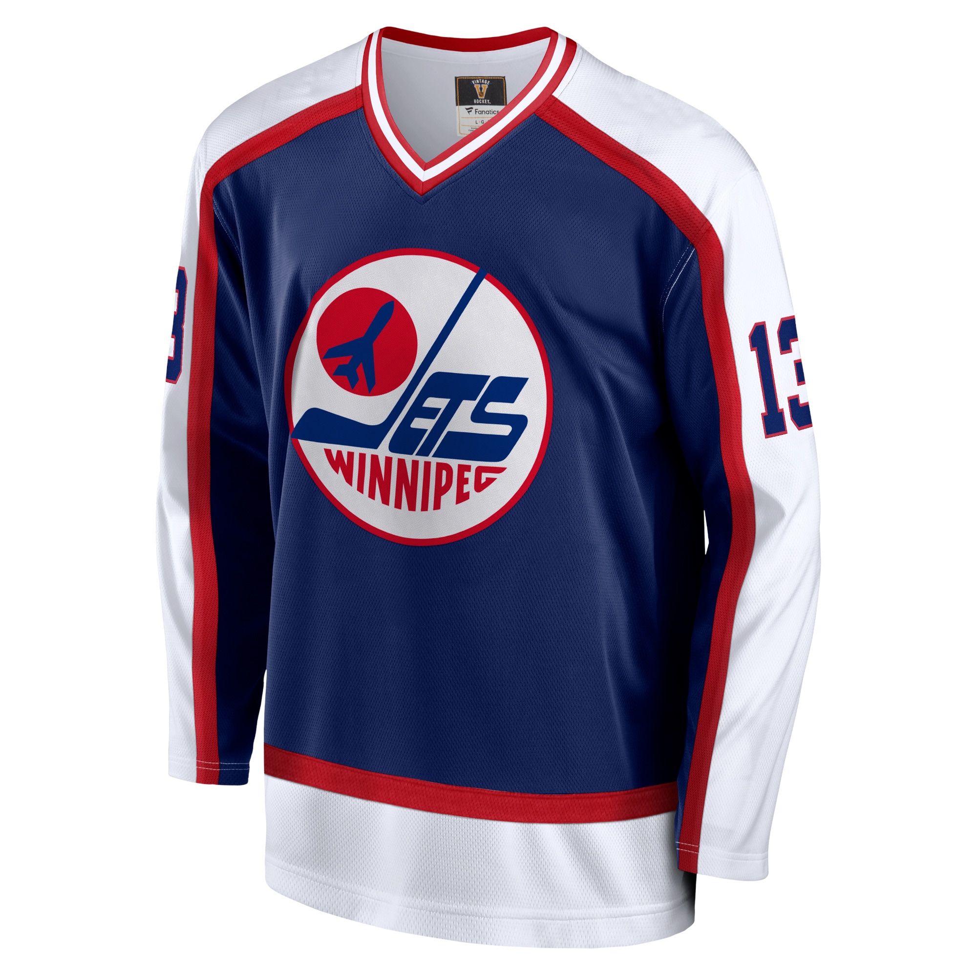Teemu Selanne Winnipeg Jets Fanatics Breakaway Retired Player Jersey - Navy cheap jerseys for sale - CheapJerseys.Shop
