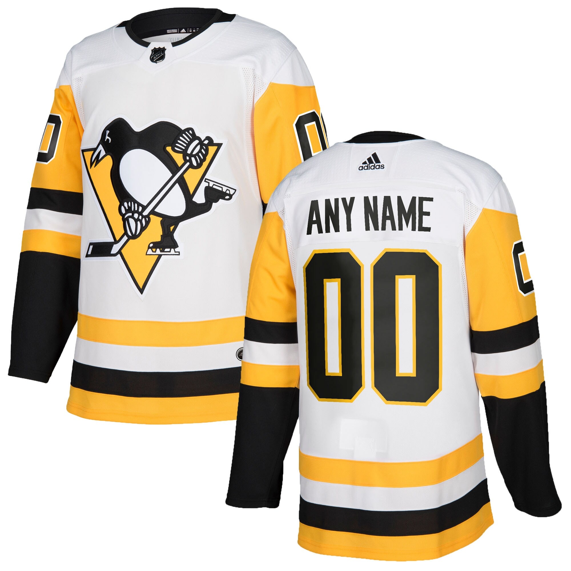 Pittsburgh Penguins Authentic Custom Jersey - White cheap jerseys for sale - CheapJerseys.Shop