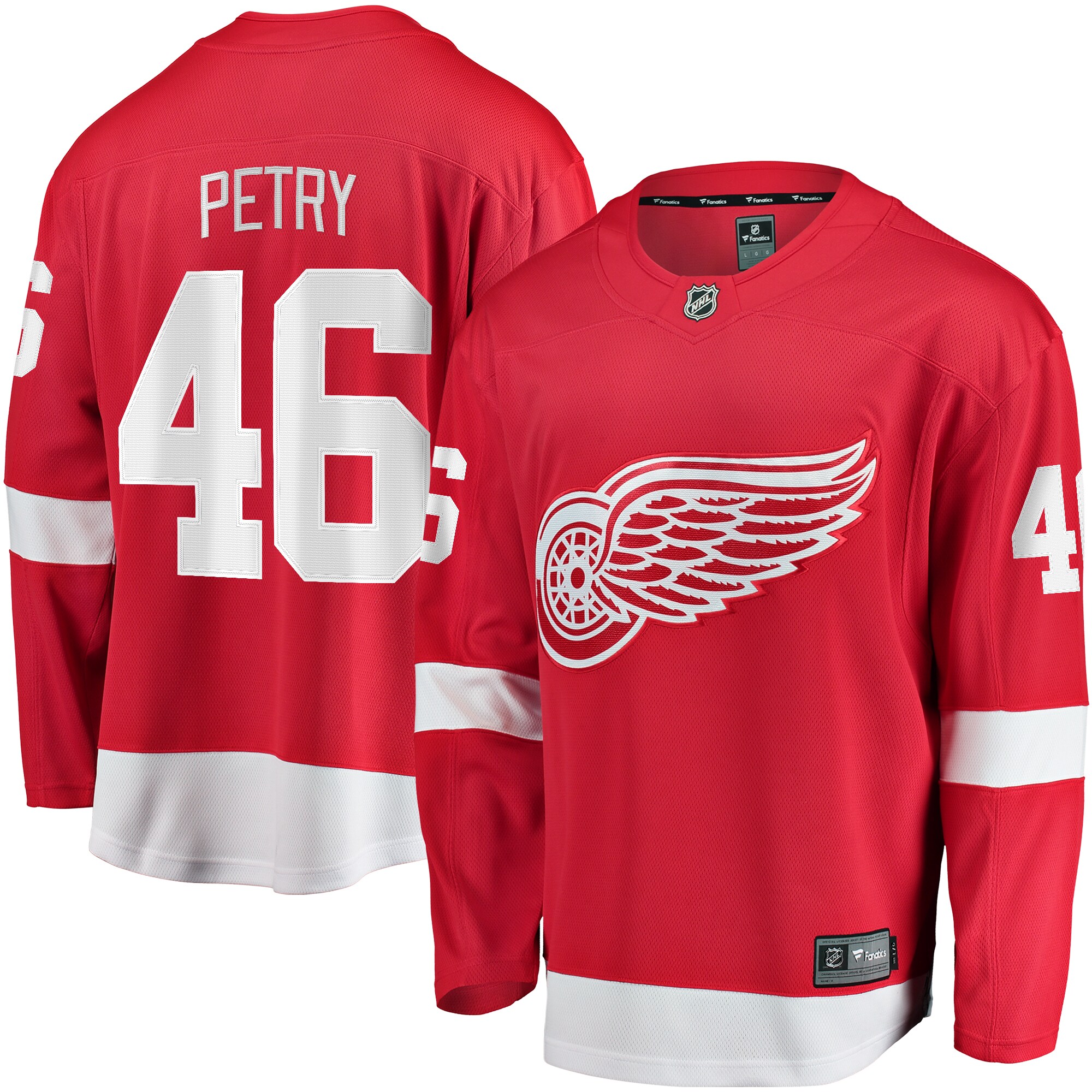 Jeff Petry Detroit Red Wings Fanatics Home Breakaway Jersey - Red cheap jerseys for sale - CheapJerseys.Shop