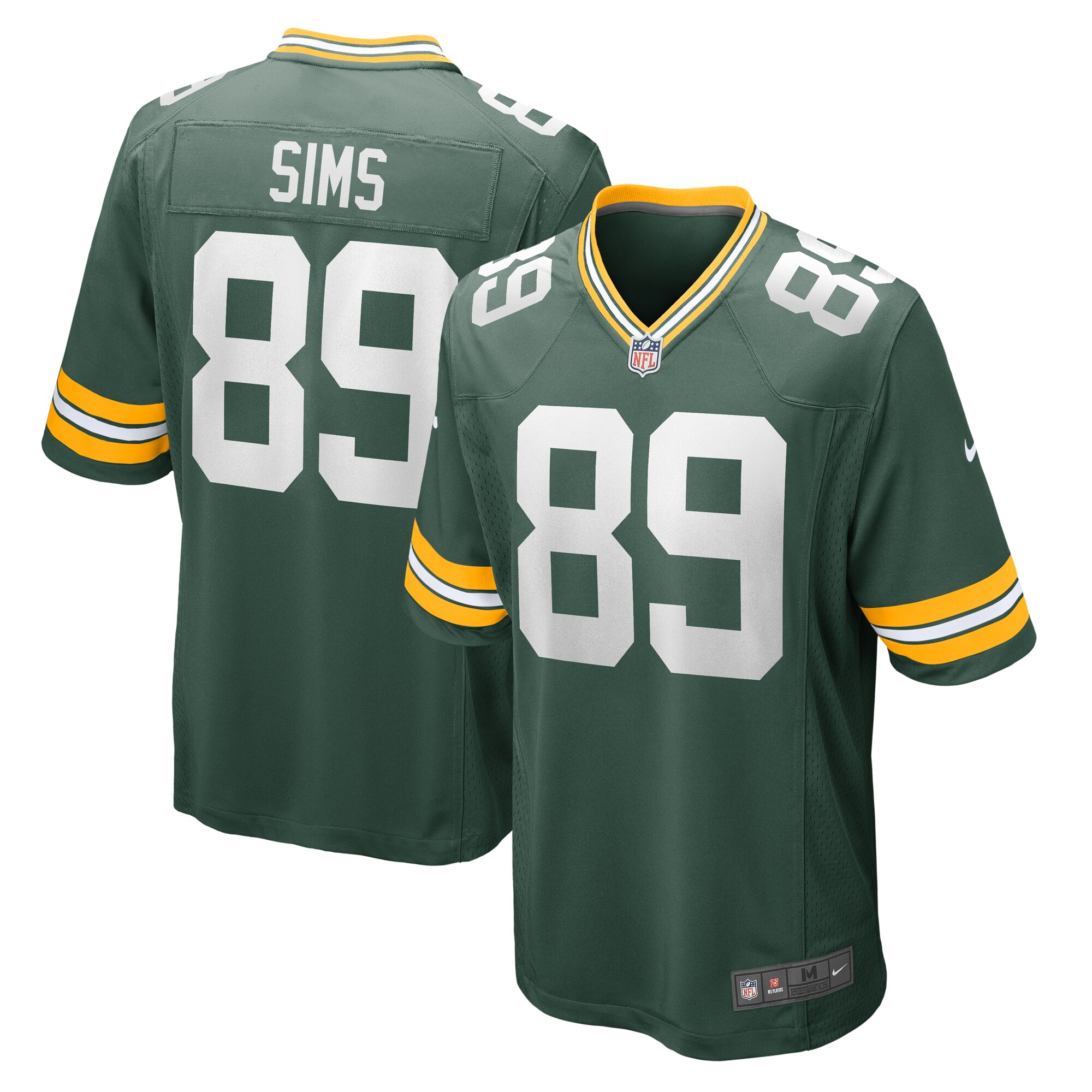 Ben Sims Green Bay Packers Team Game Jersey - Green cheap jerseys for sale - CheapJerseys.Shop
