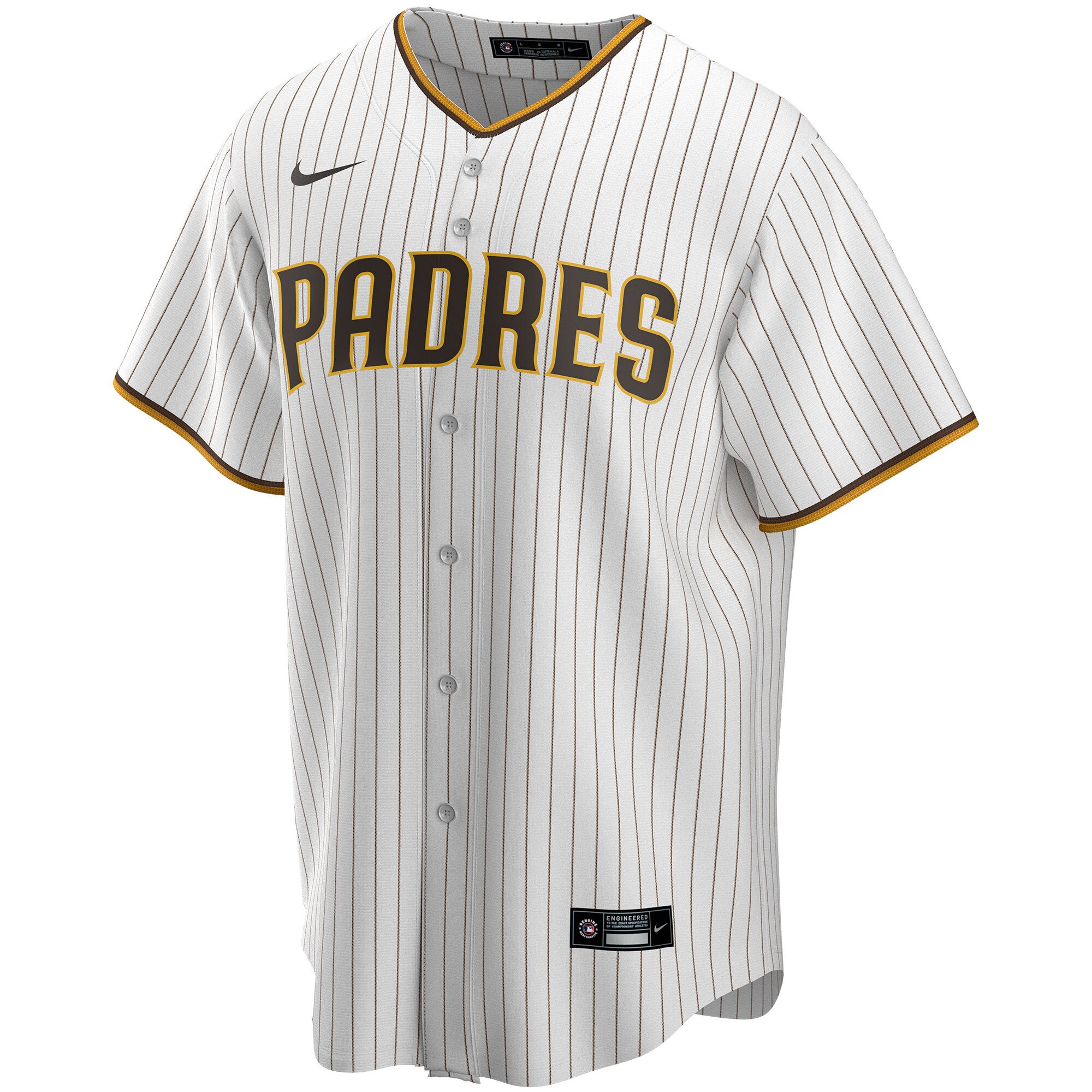 San Diego Padres Home Replica Custom Jersey - White cheap jerseys for sale - CheapJerseys.Shop